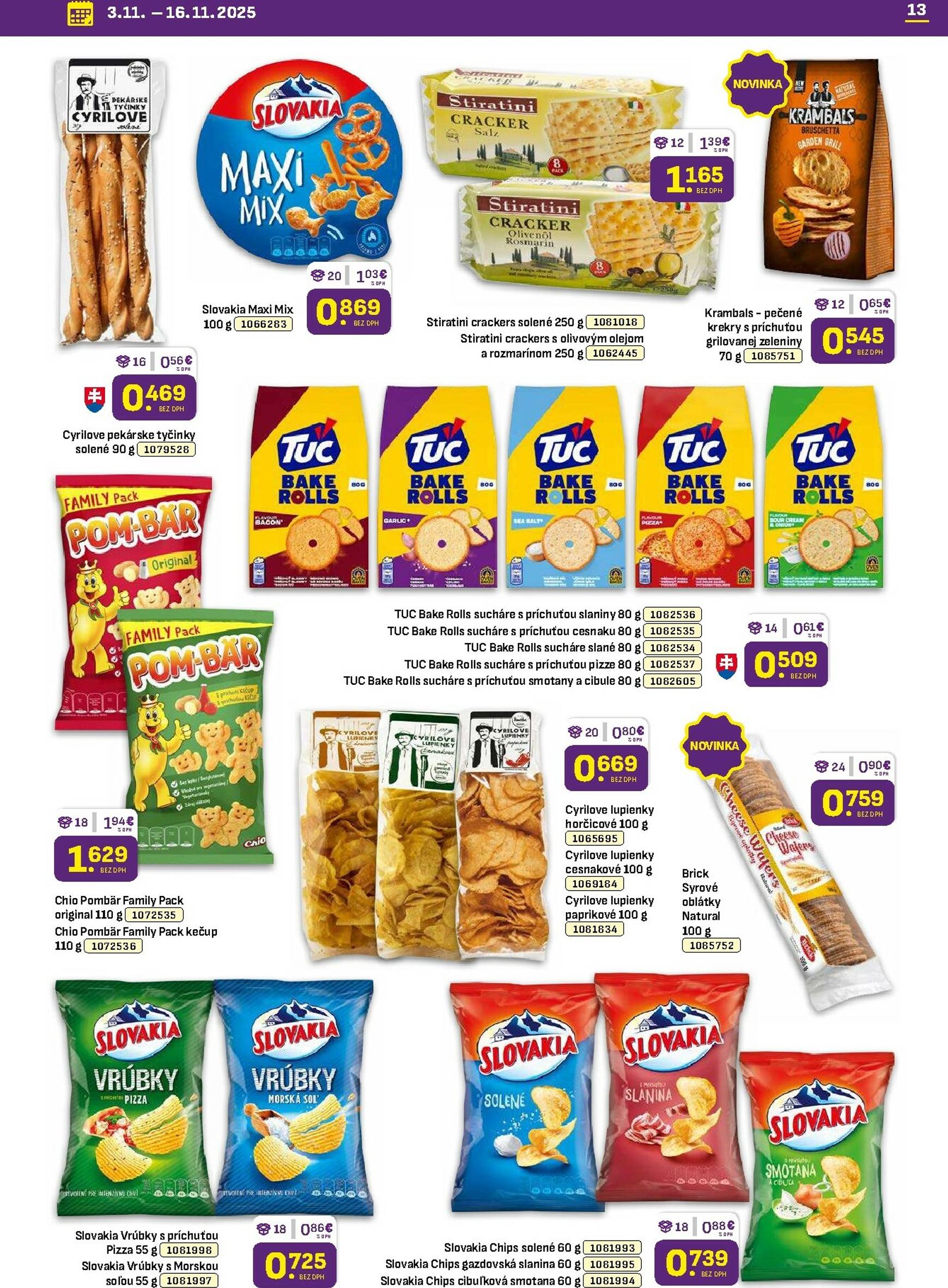 Page 13 of Aktuálny libex leták platný od pondelka 03.11 do 16.11