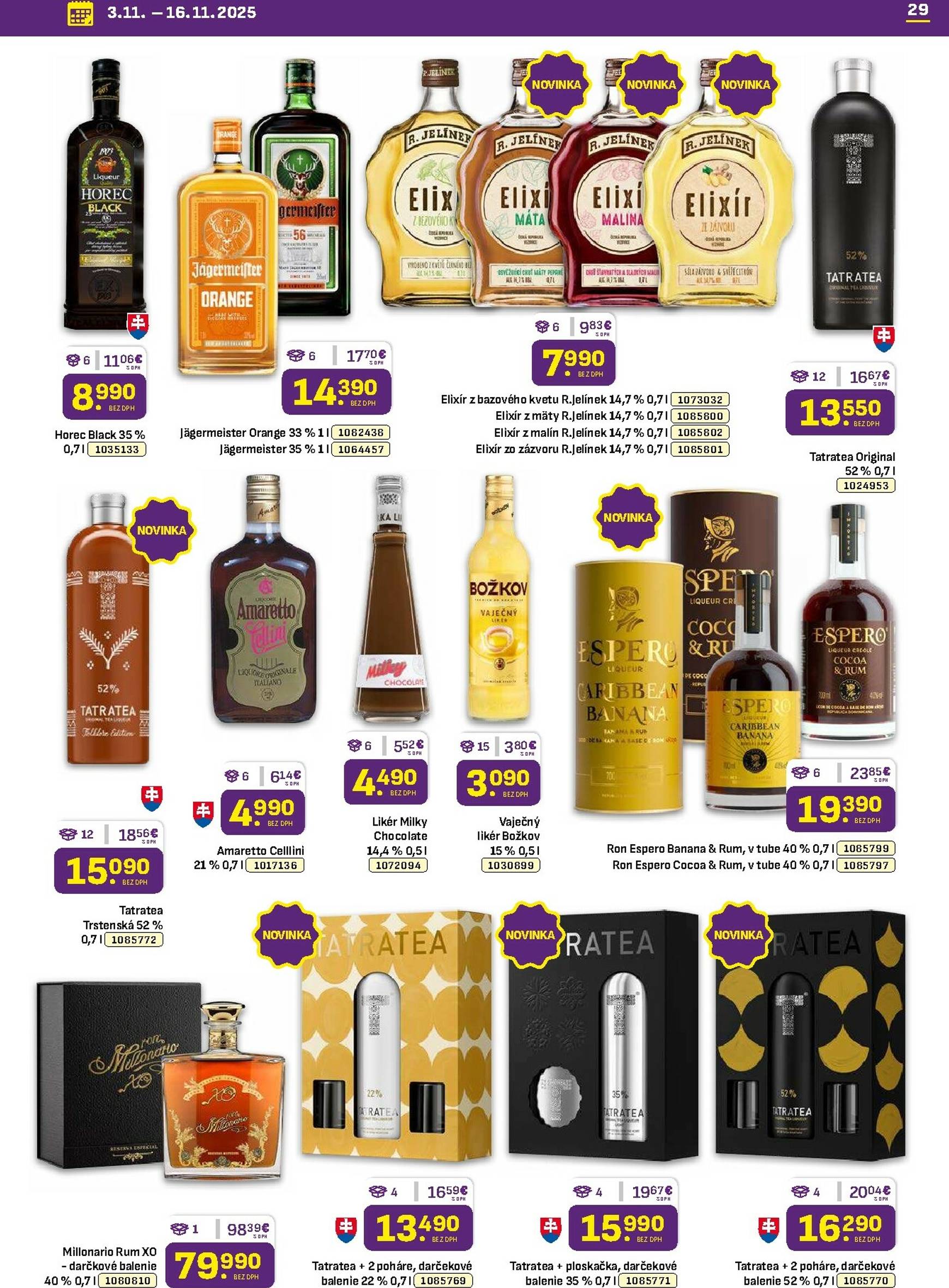 Page 29 of Aktuálny libex leták platný od pondelka 03.11 do 16.11