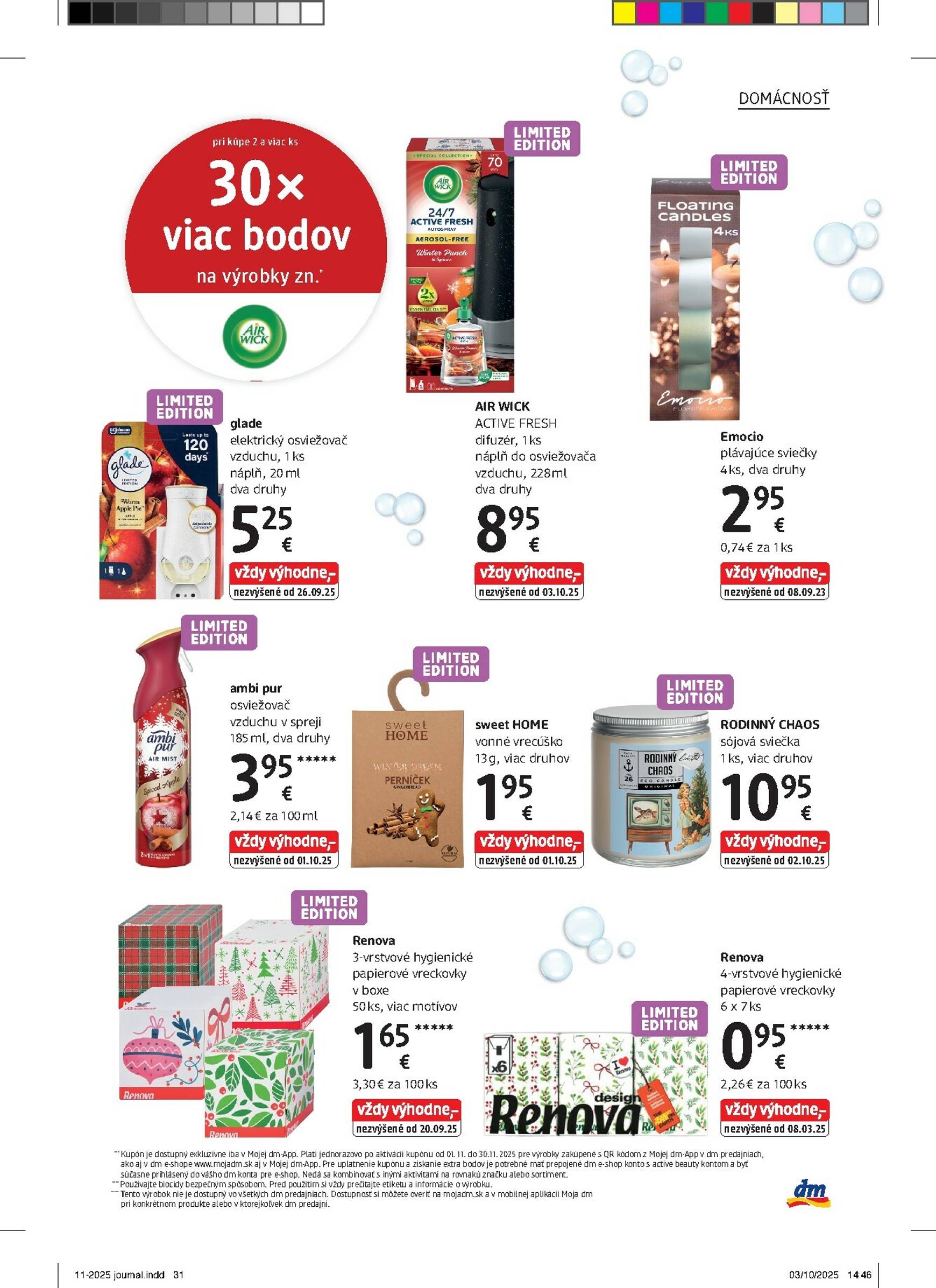 Page 31 of Aktuálny dm-drogerie leták platný od soboty 01.11 do 30.11