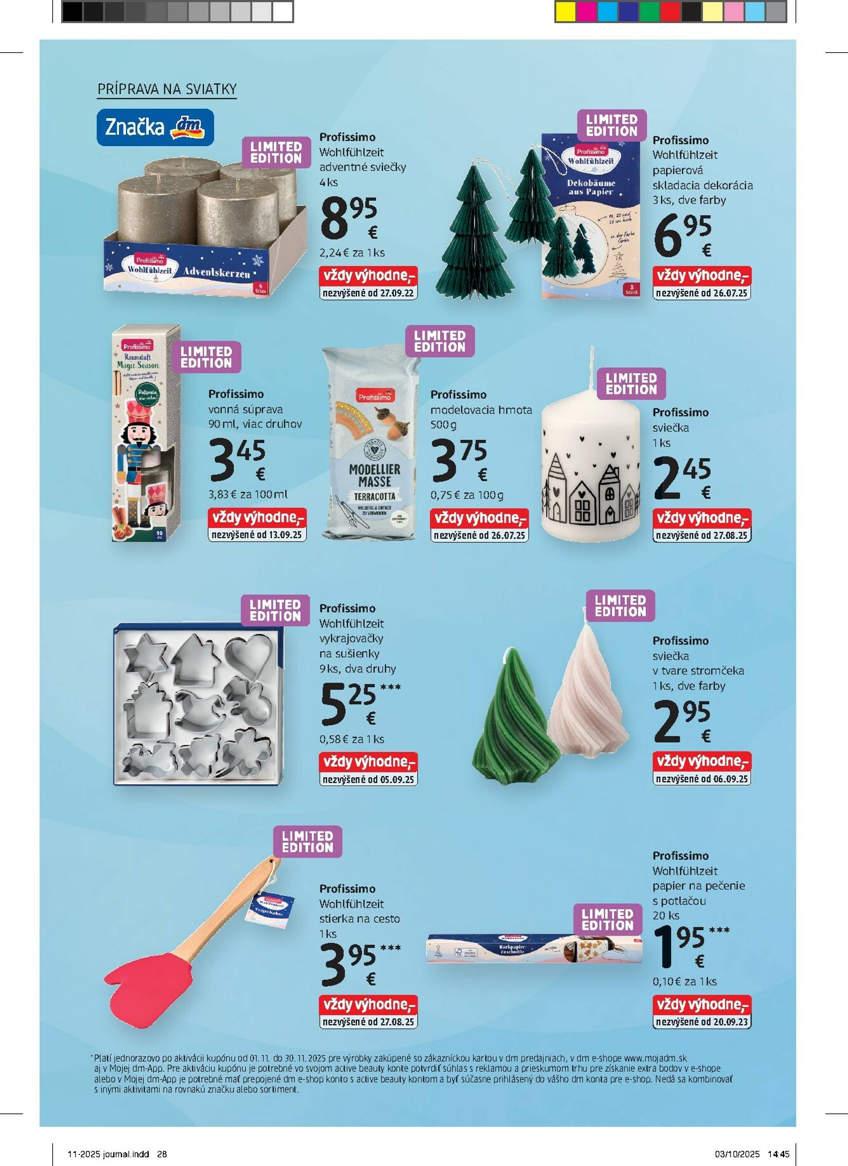Page 28 of Aktuálny dm-drogerie leták platný od soboty 01.11 do 30.11