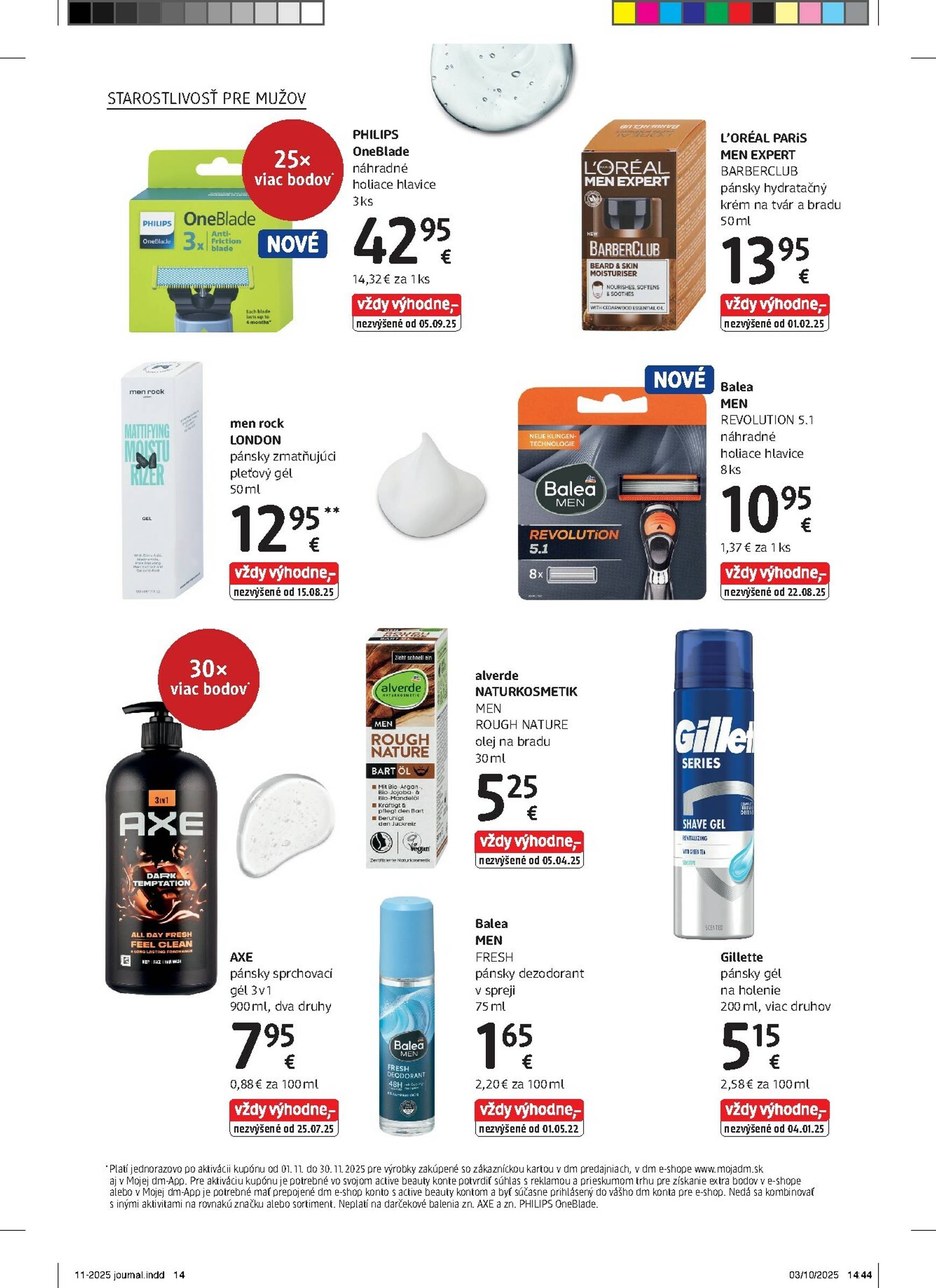Page 14 of Aktuálny dm-drogerie leták platný od soboty 01.11 do 30.11