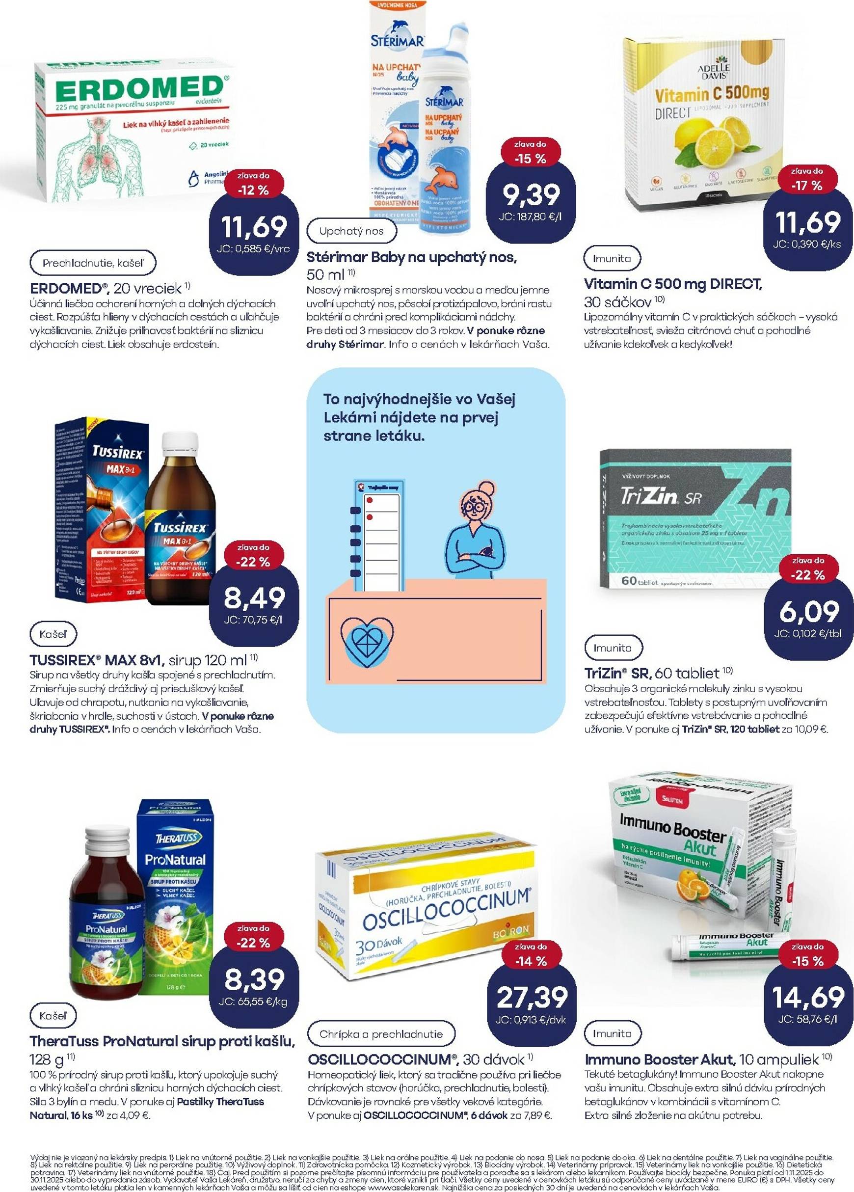 Page 7 of Aktuálny vasa-lekaren leták platný od soboty 01.11 do 30.11