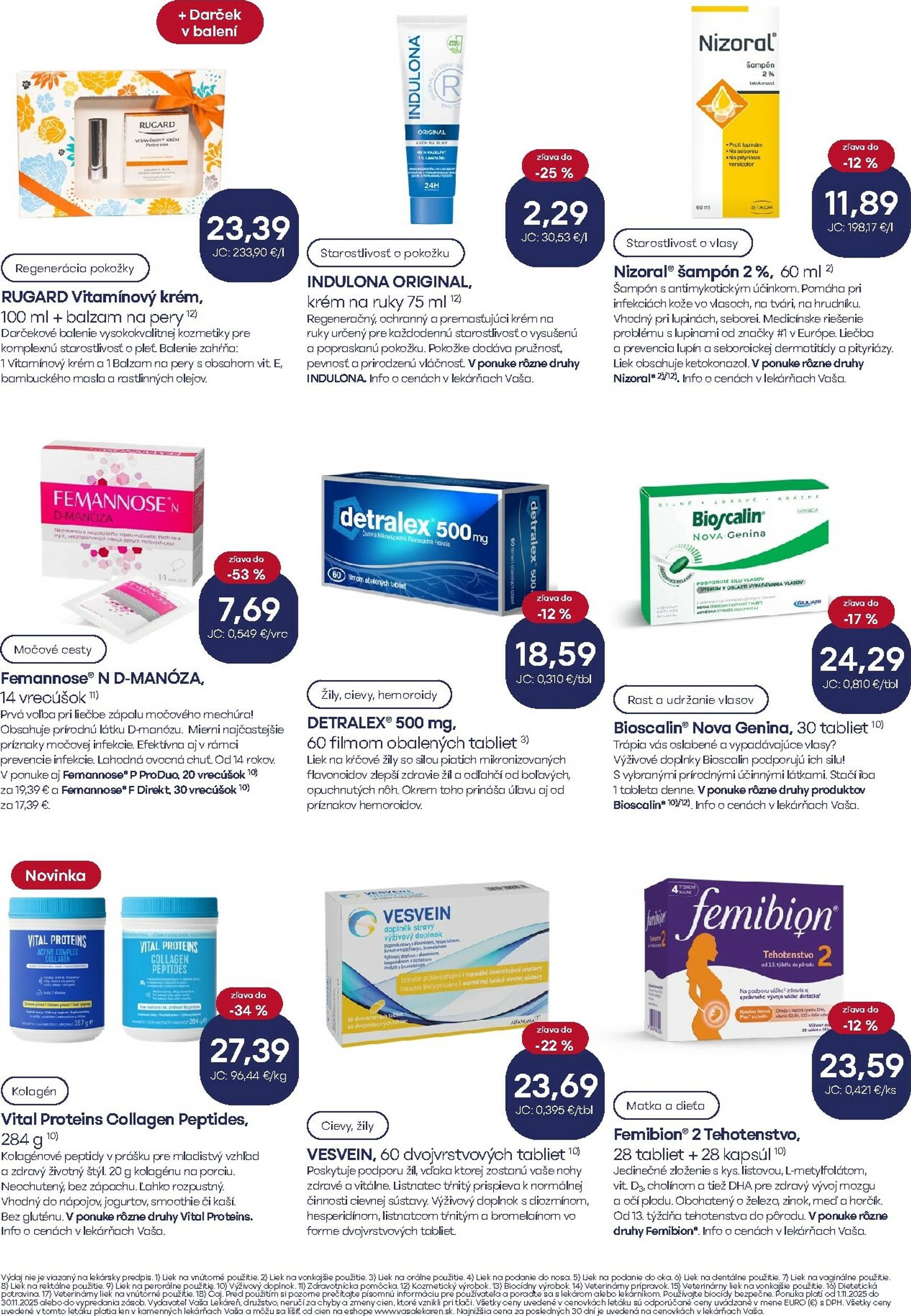 Page 15 of Aktuálny vasa-lekaren leták platný od soboty 01.11 do 30.11