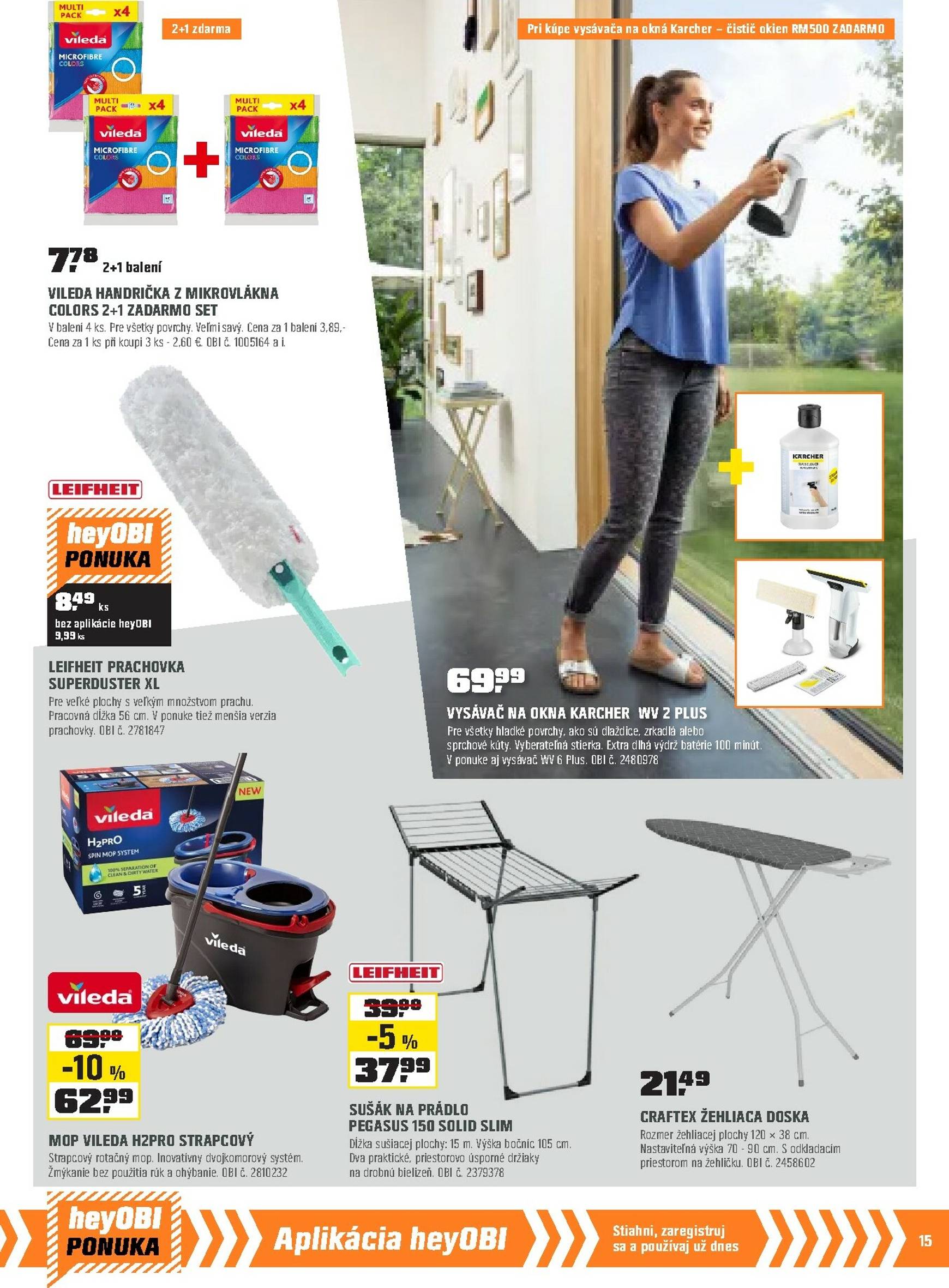 Page 15 of Aktuálny obi leták platný od soboty 01.11 do 30.11