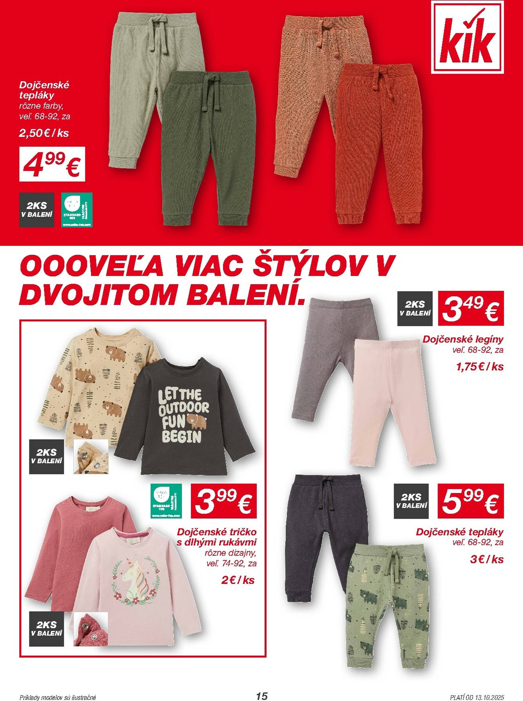 Page 15 of Aktuálny kik leták platný od pondelka 13.10 do 13.11