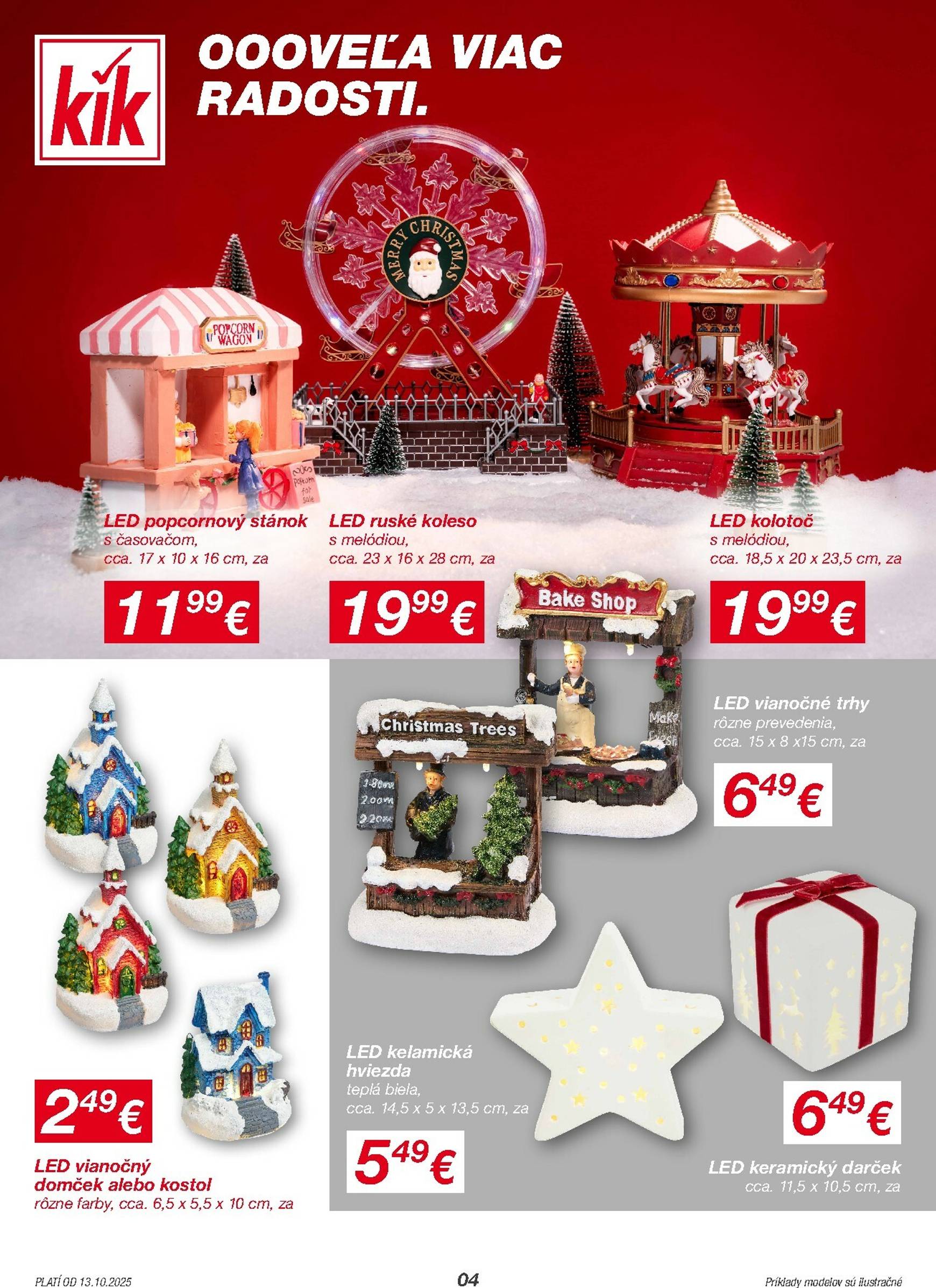 Page 4 of Aktuálny kik leták platný od pondelka 13.10 do 13.11