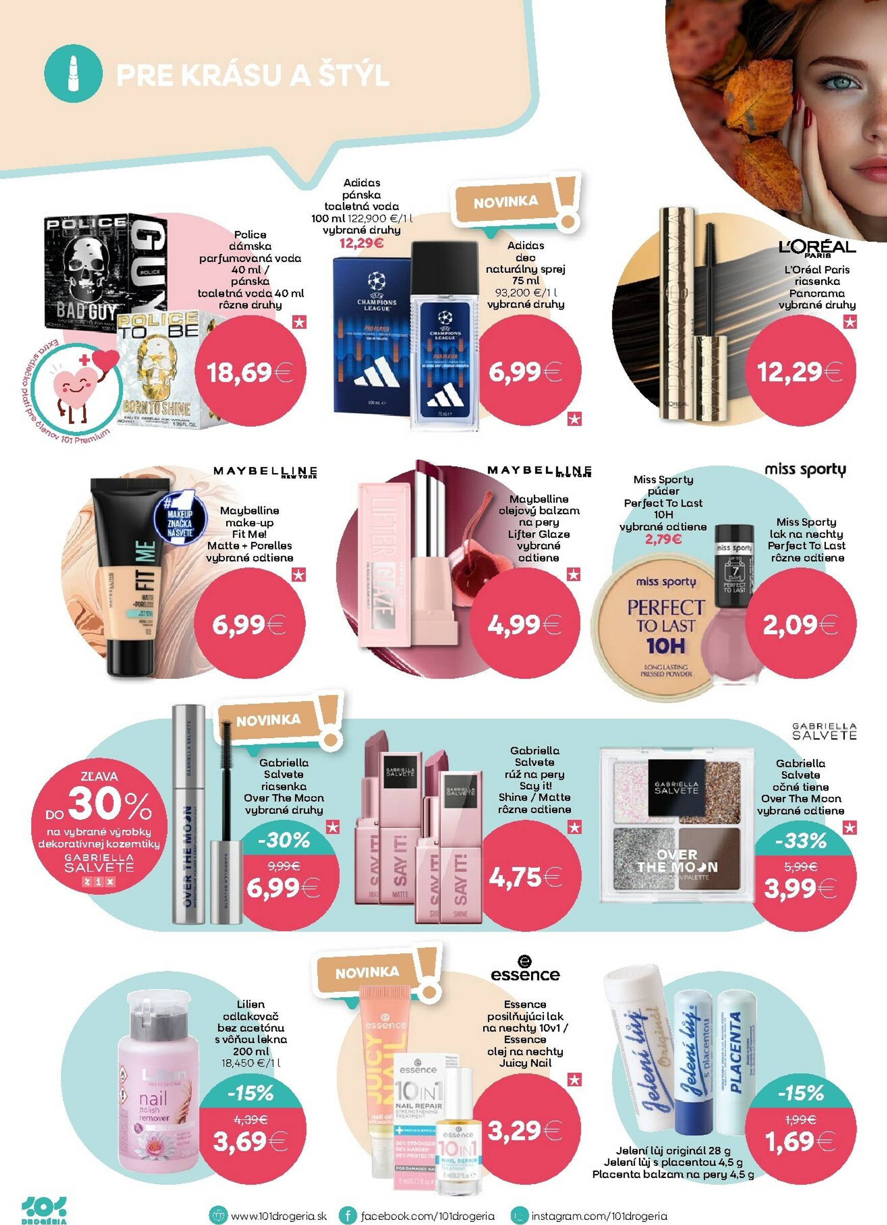 Page 2 of Aktuálny 101-drogerie leták platný od stredy 15.10 do 04.11