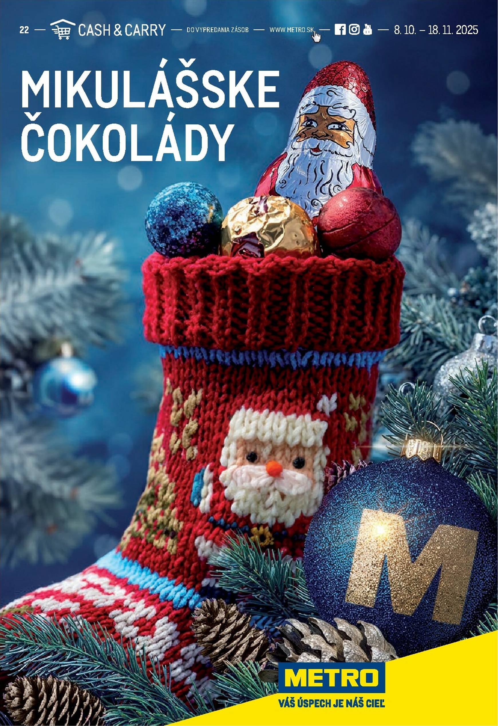 Page 1 of Aktuálny metro leták platný od stredy 08.10 do 18.11