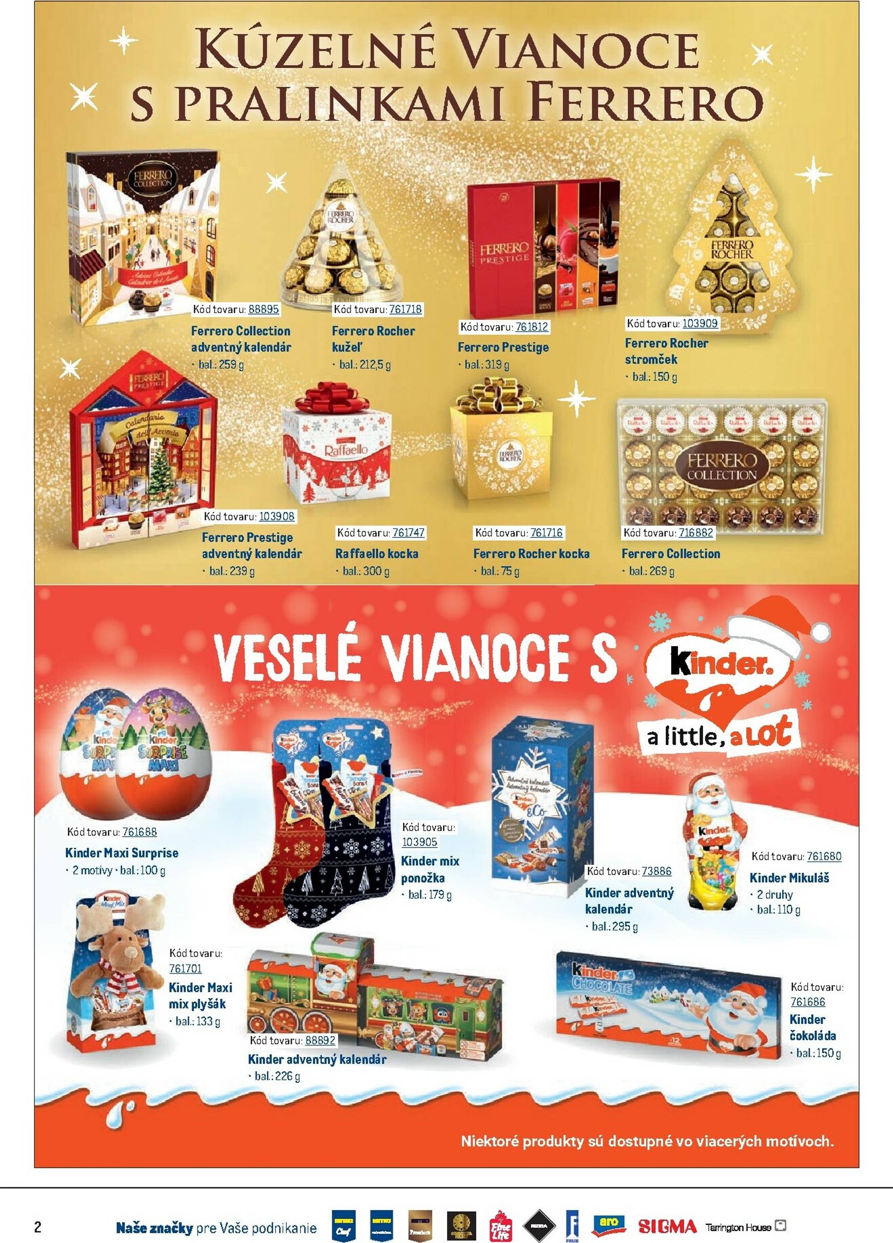 Page 2 of Aktuálny metro leták platný od stredy 08.10 do 18.11