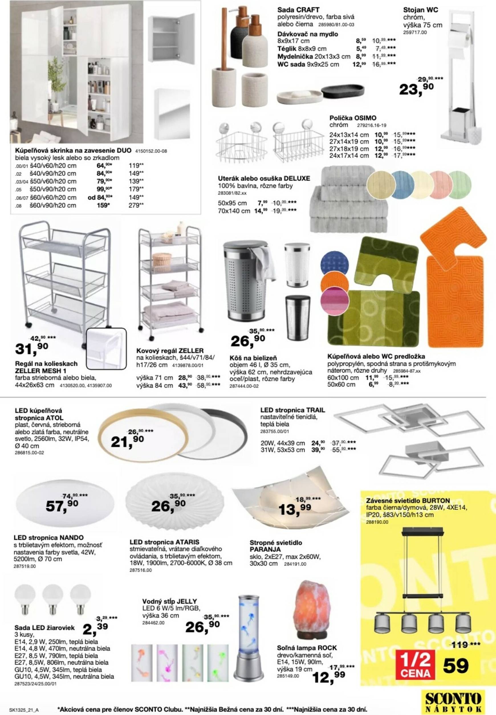 Page 21 of Aktuálny sconto-nabytok leták platný od stredy 15.10 do 04.11