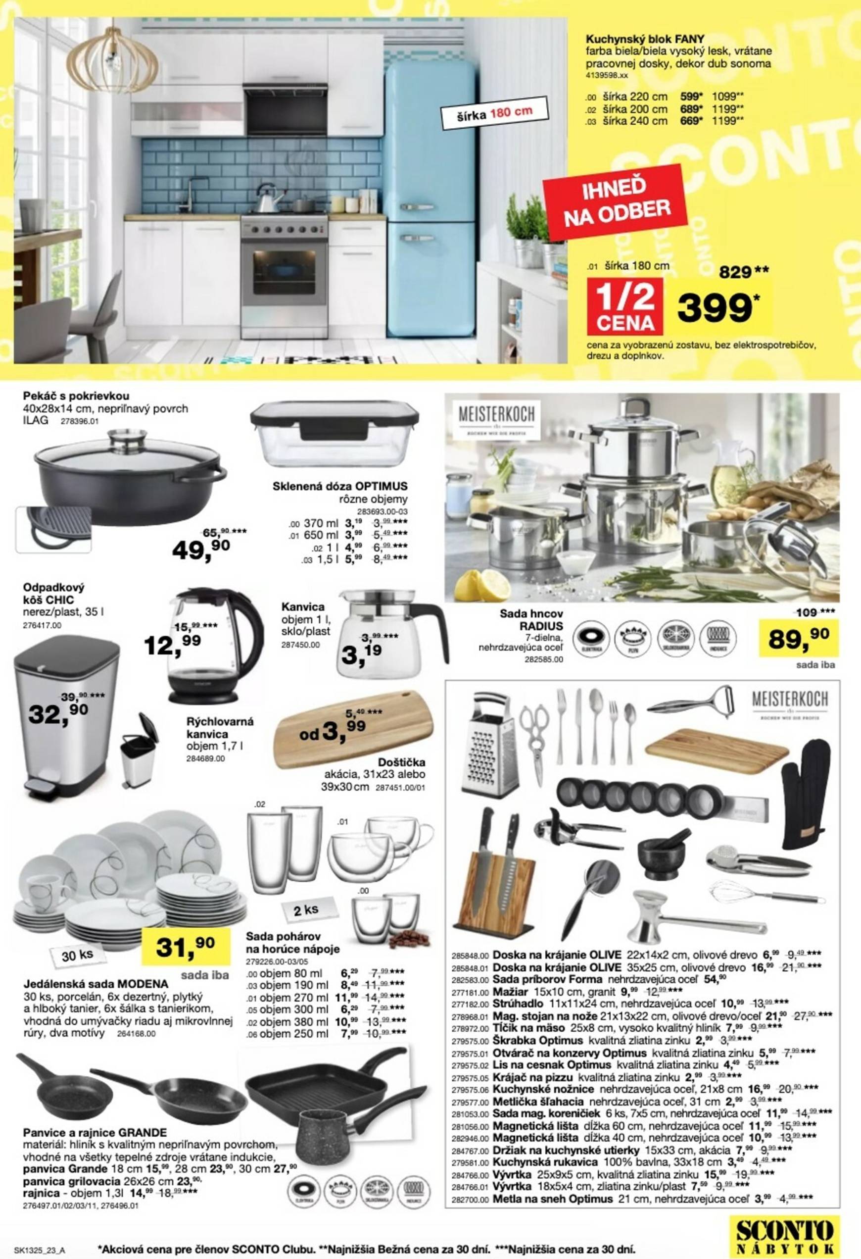 Page 23 of Aktuálny sconto-nabytok leták platný od stredy 15.10 do 04.11