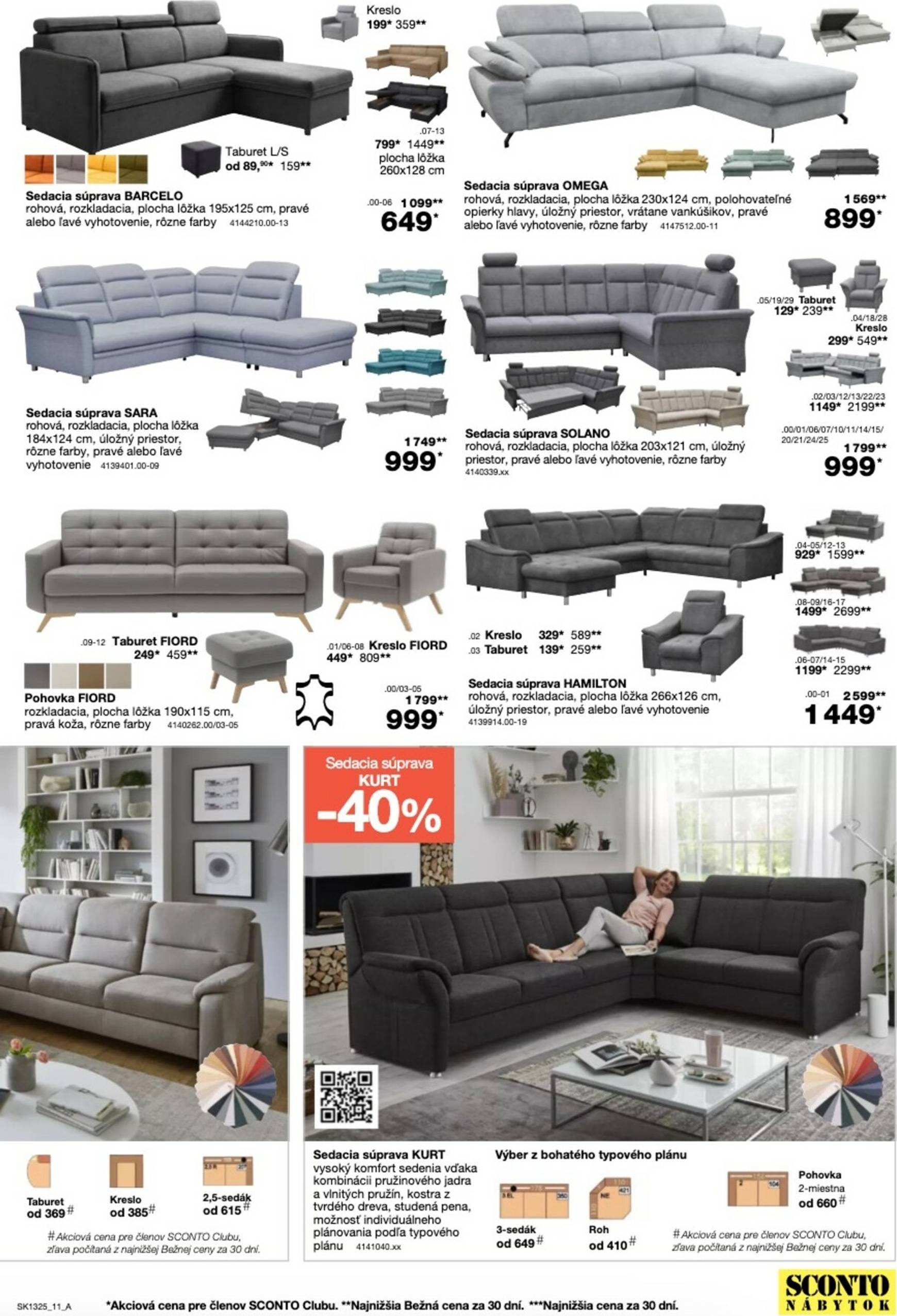 Page 11 of Aktuálny sconto-nabytok leták platný od stredy 15.10 do 04.11