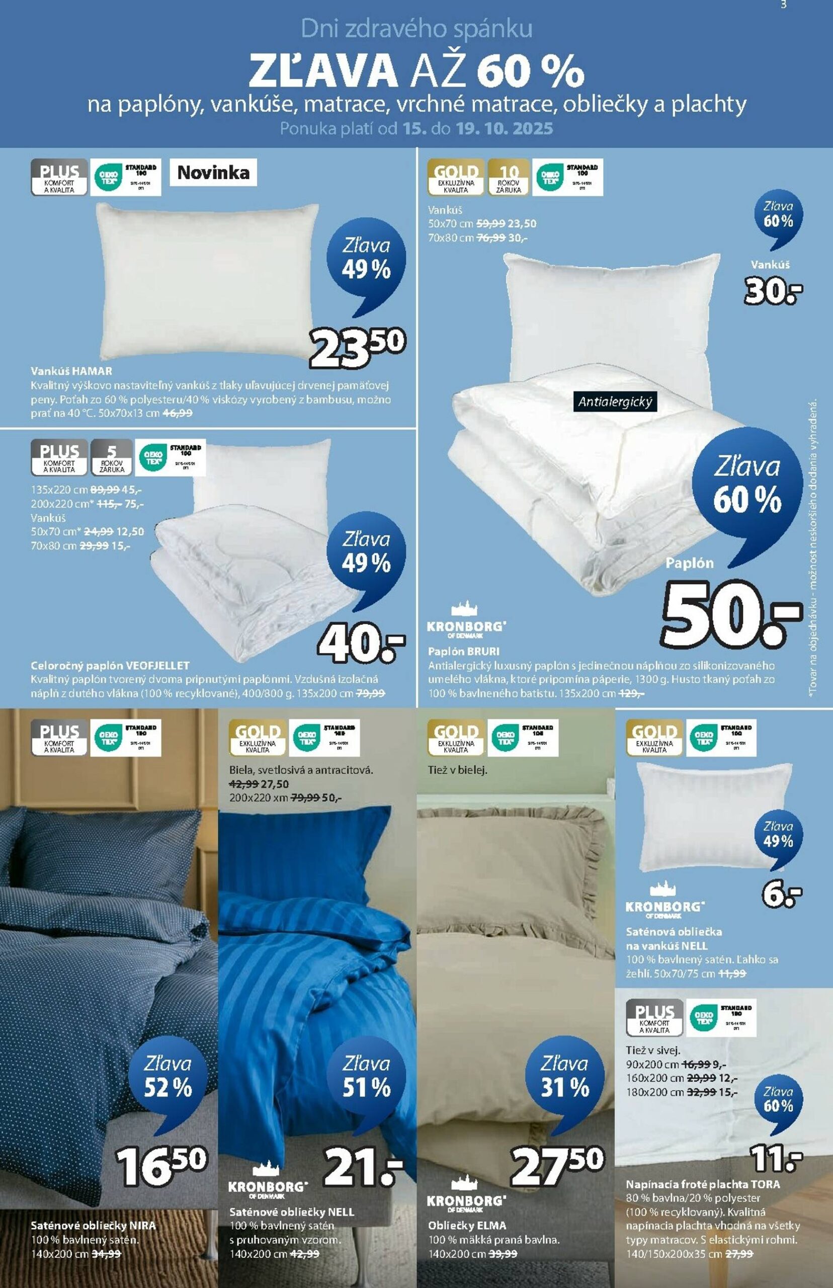 Page 3 of Aktuálny jysk leták platný od stredy 15.10 do 23.11