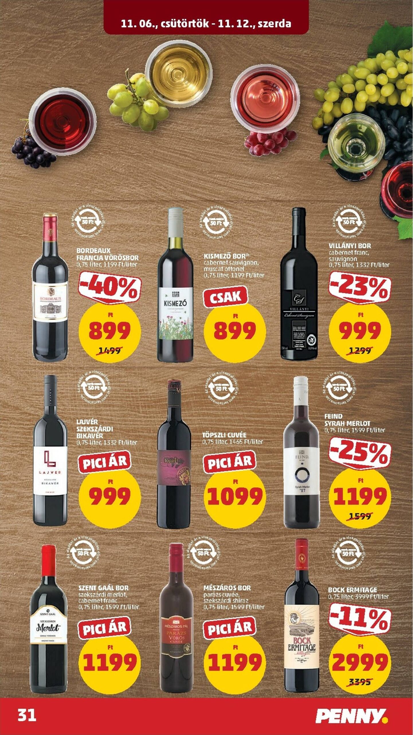 Page 35 of Aktuálny penny-madarsko leták platný od štvrtka 06.11 do 12.11