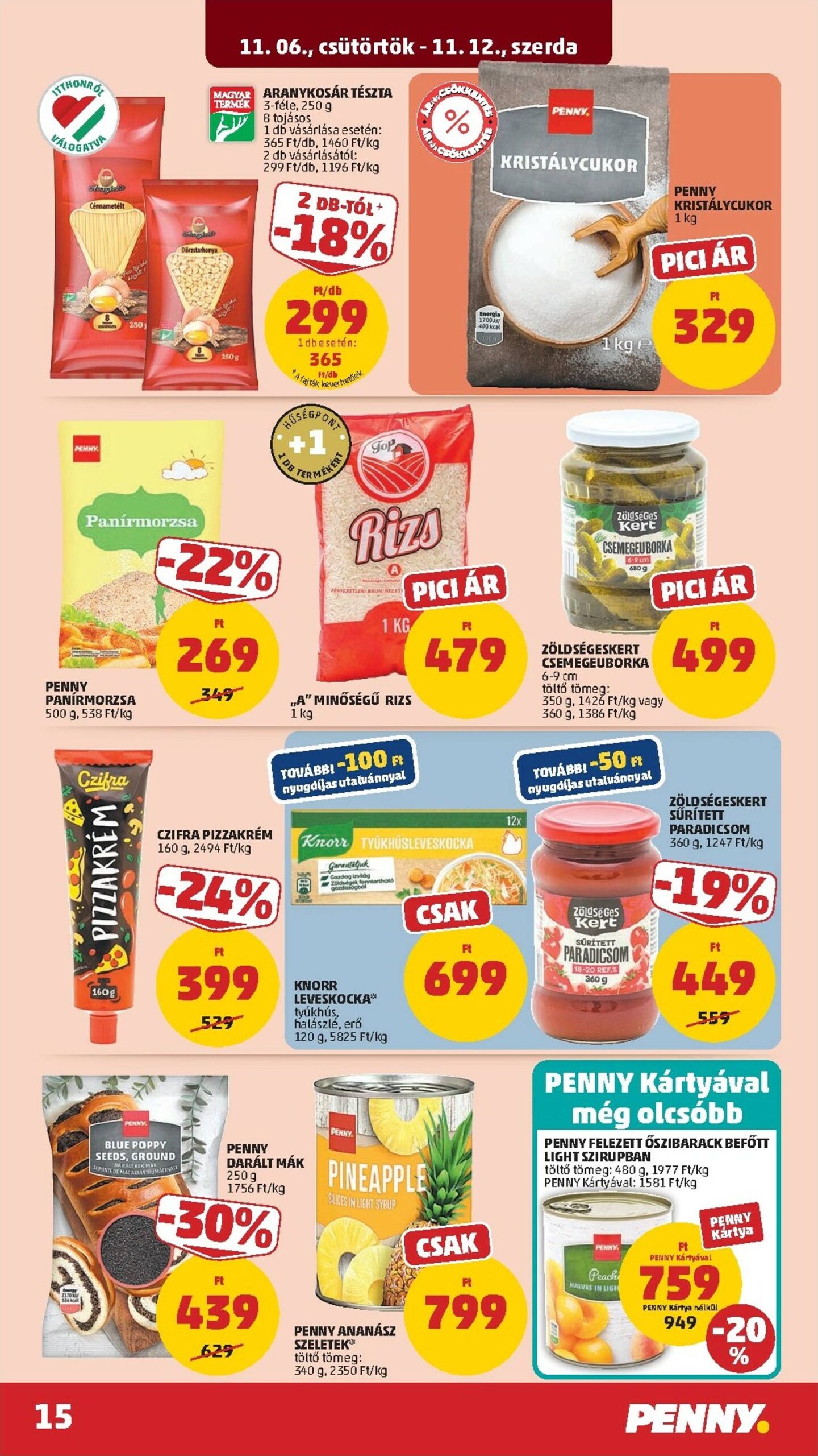 Page 19 of Aktuálny penny-madarsko leták platný od štvrtka 06.11 do 12.11