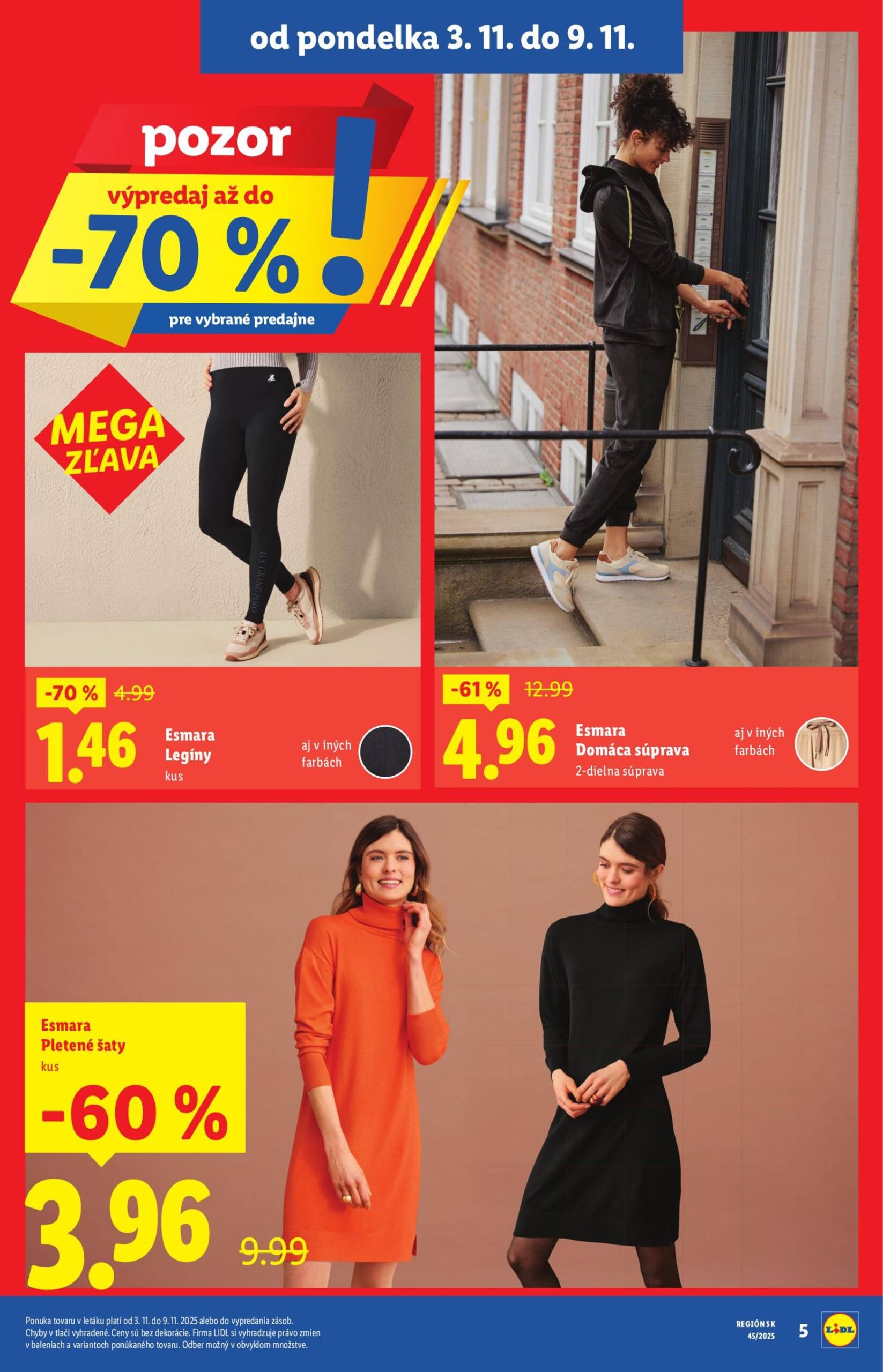 Page 5 of Aktuálny lidl leták platný od pondelka 03.11 do 09.11