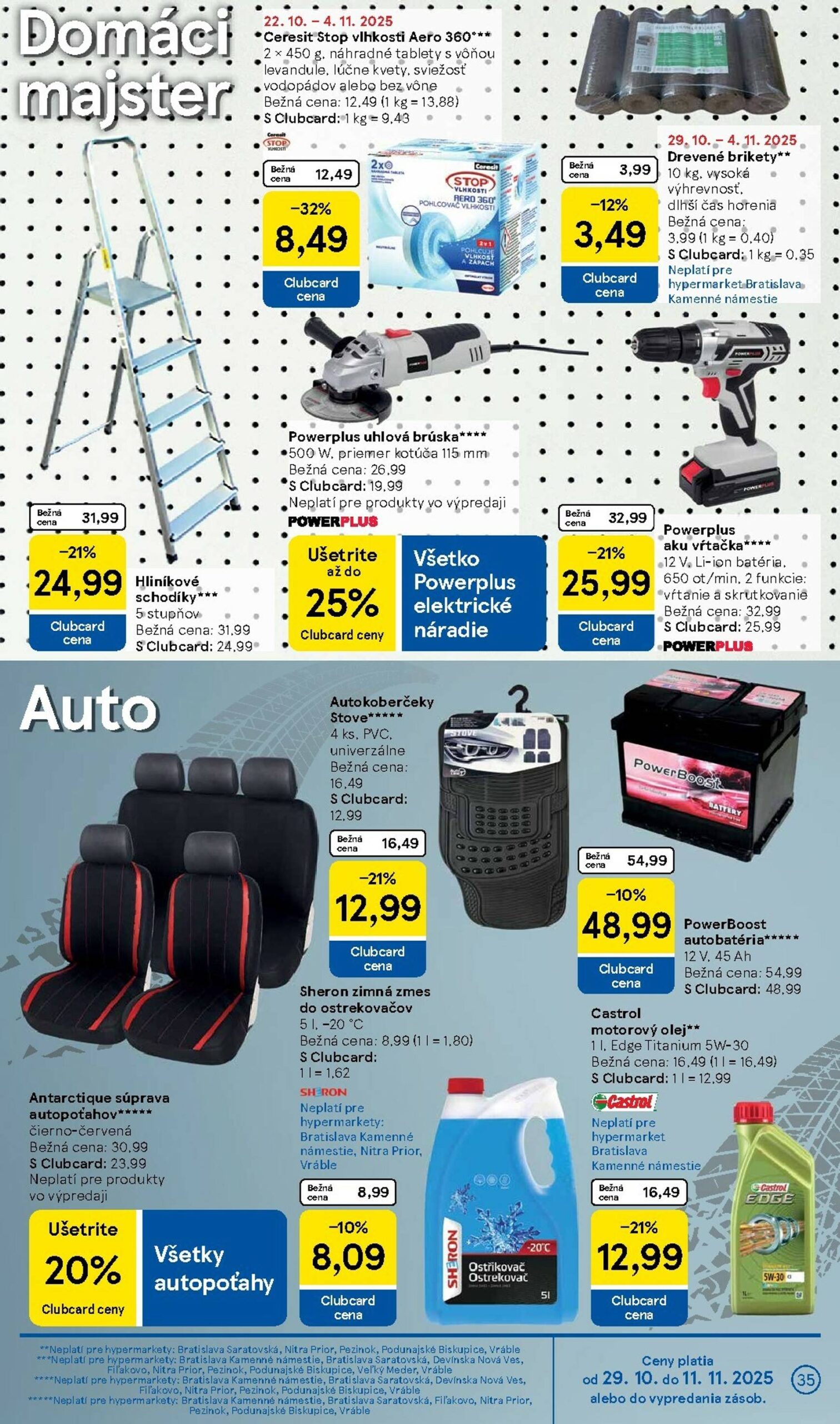 Page 35 of Aktuálny tesco leták platný od stredy 29.10 do 04.11