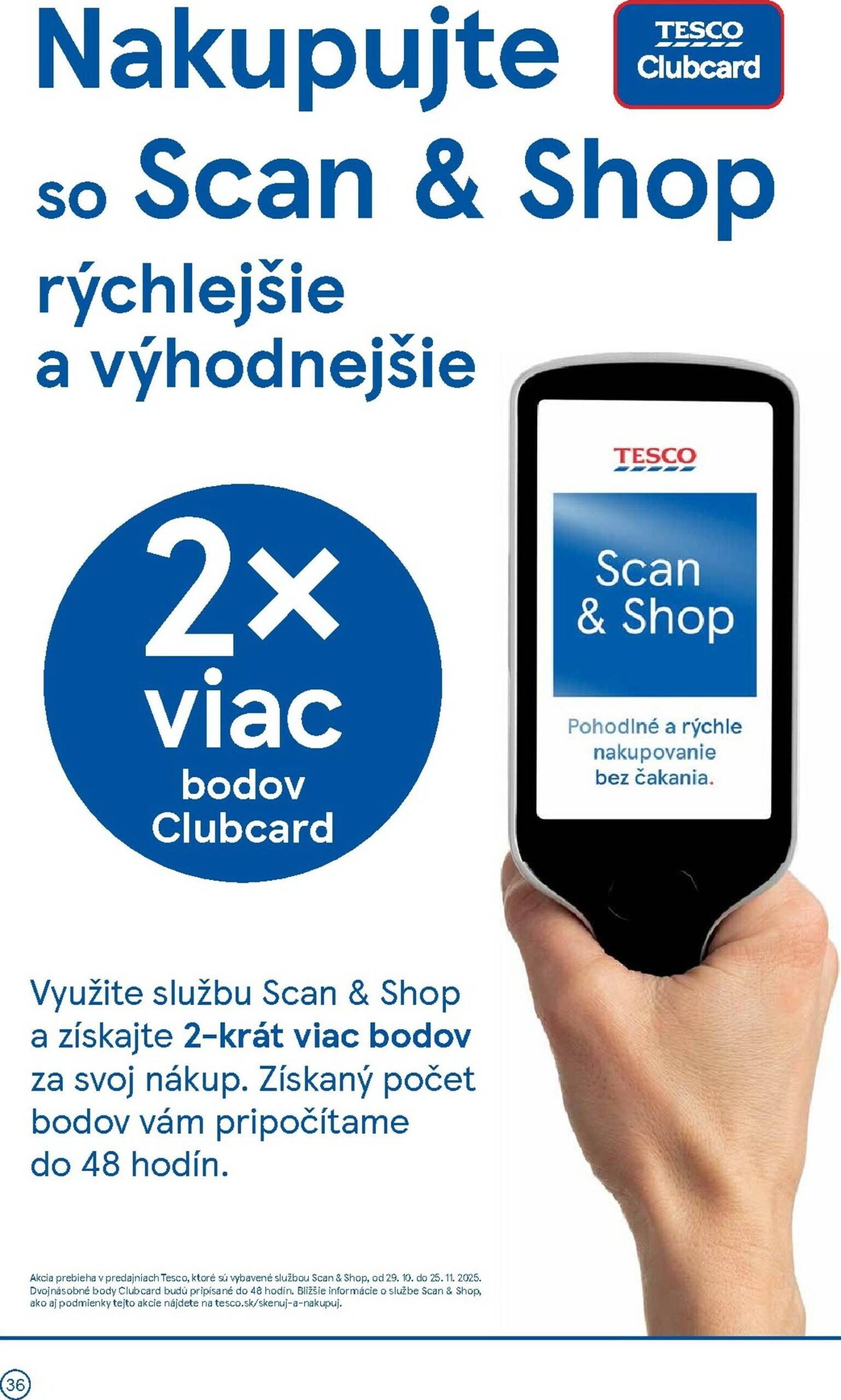 Page 36 of Aktuálny tesco leták platný od stredy 29.10 do 04.11