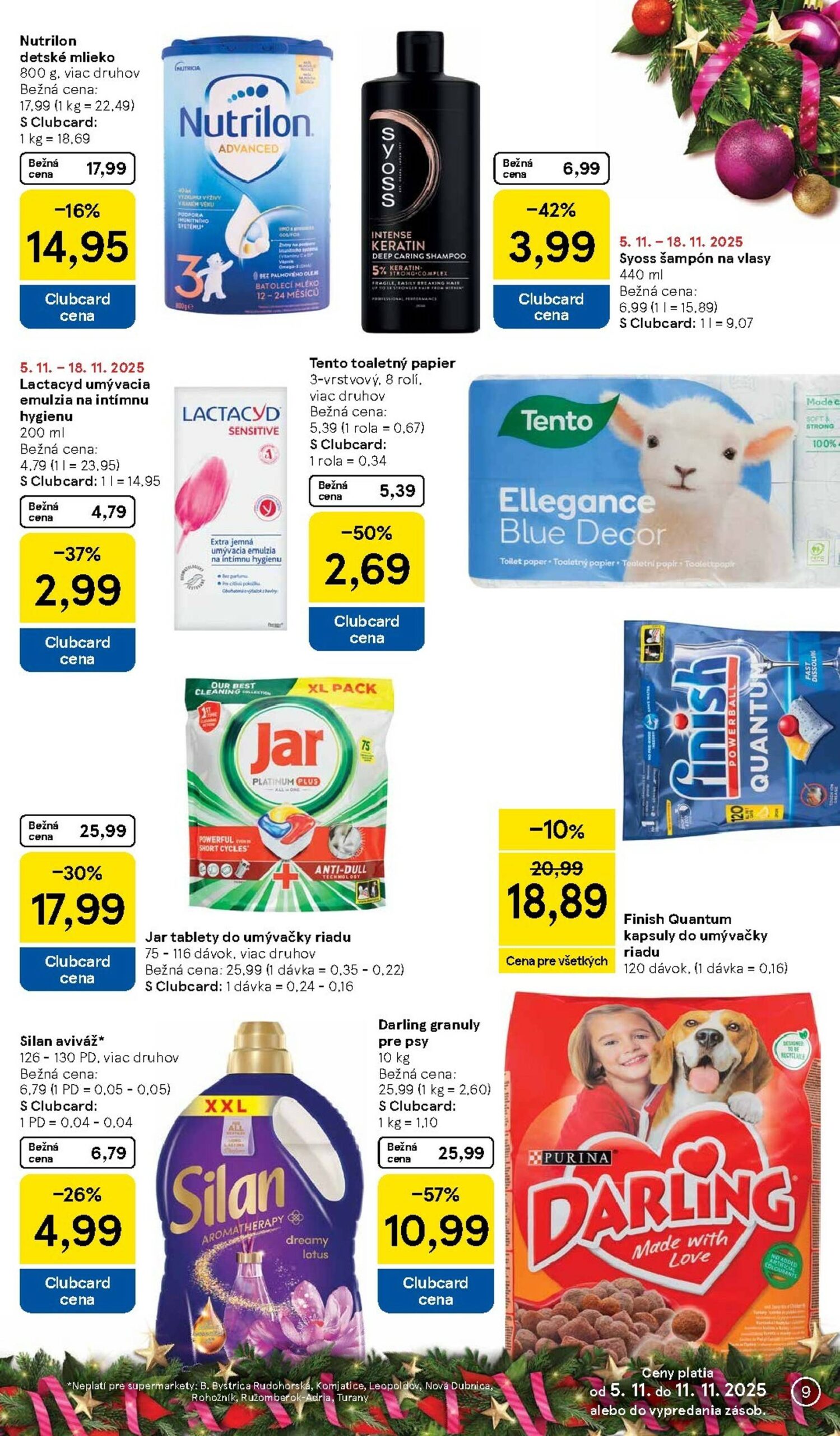 Page 9 of Aktuálny tesco leták platný od stredy 05.11 do 11.11