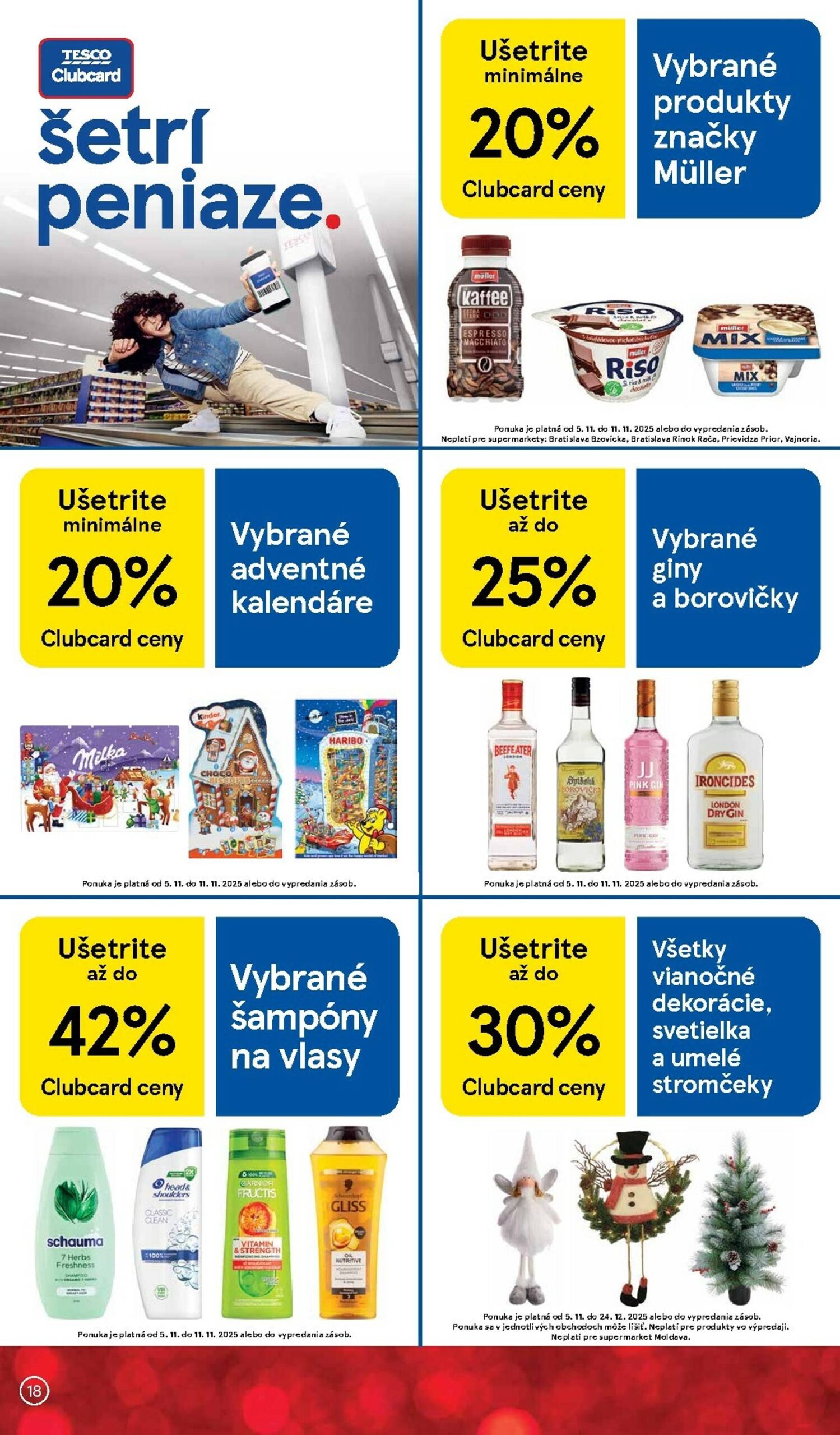 Page 18 of Aktuálny tesco leták platný od stredy 05.11 do 11.11