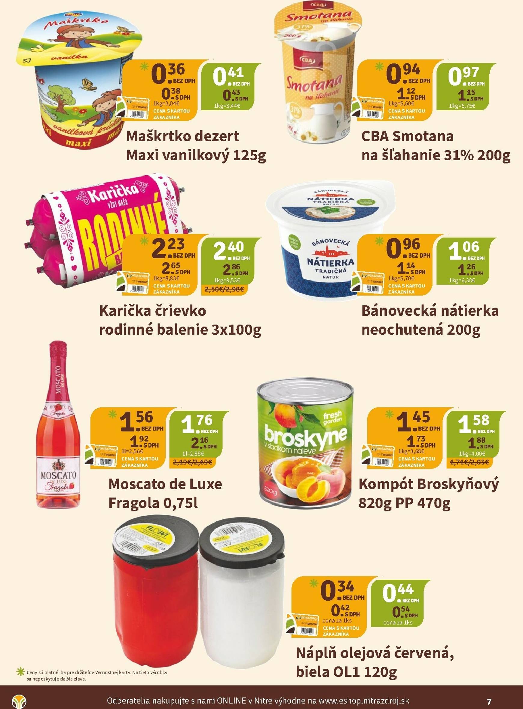 Page 7 of Aktuálny nitrazdroj leták platný od piatka 17.10 do 04.11