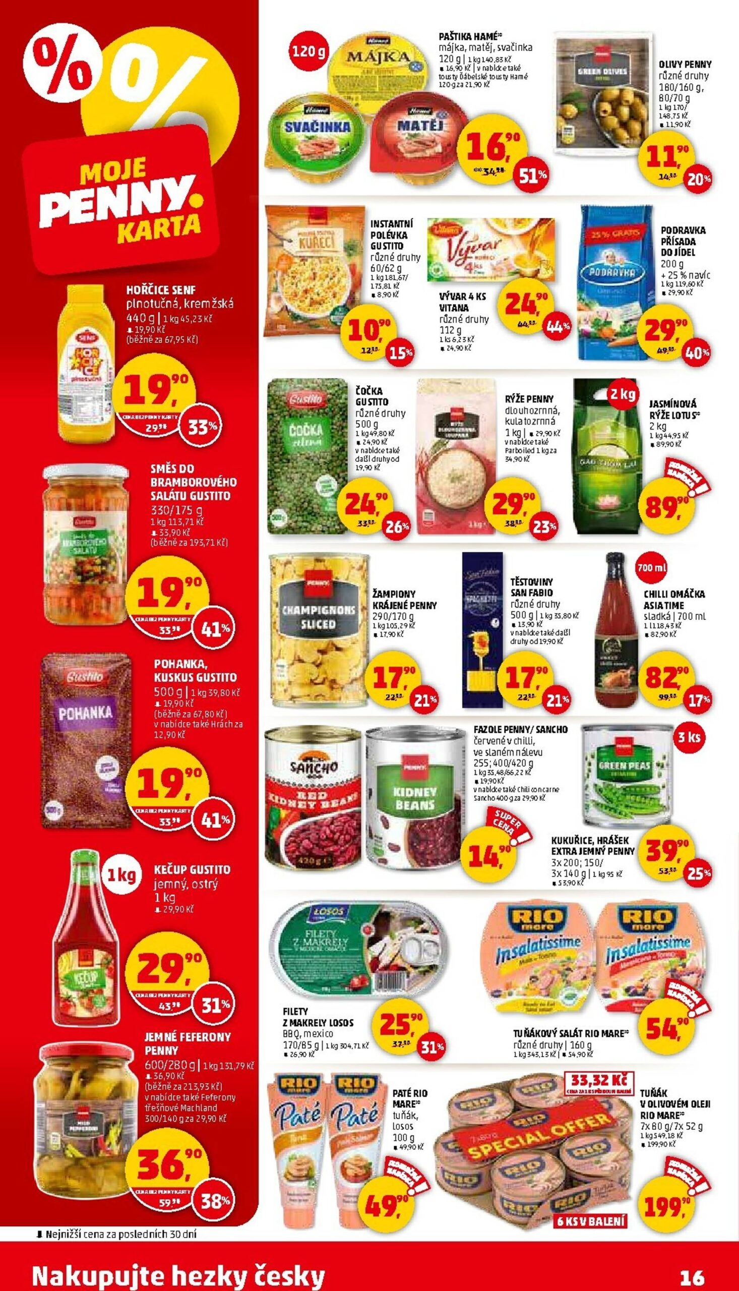 Page 16 of Aktuálny penny-cesko leták platný od štvrtka 06.11 do 12.11