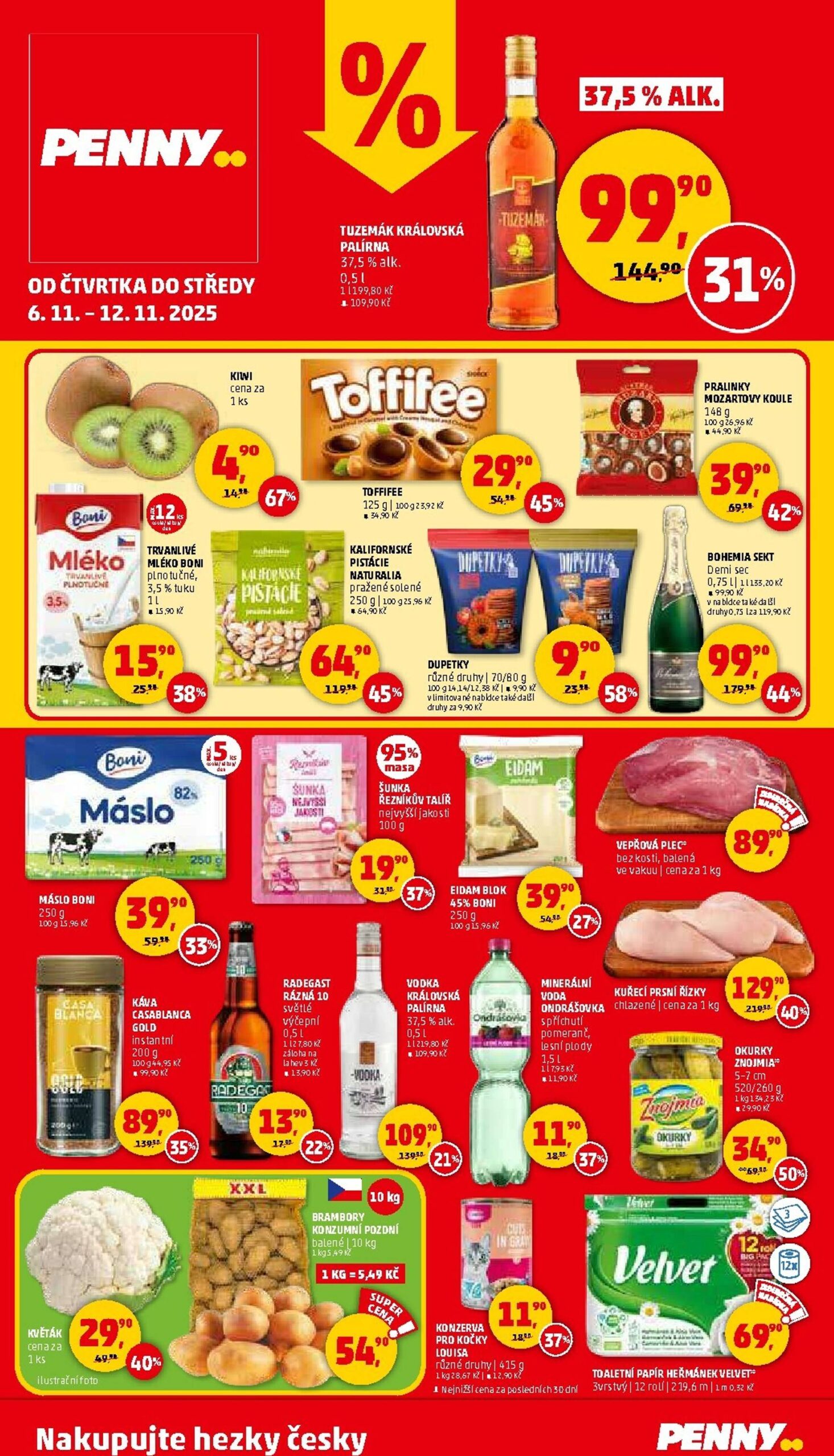 Page 1 of Aktuálny penny-cesko leták platný od štvrtka 06.11 do 12.11