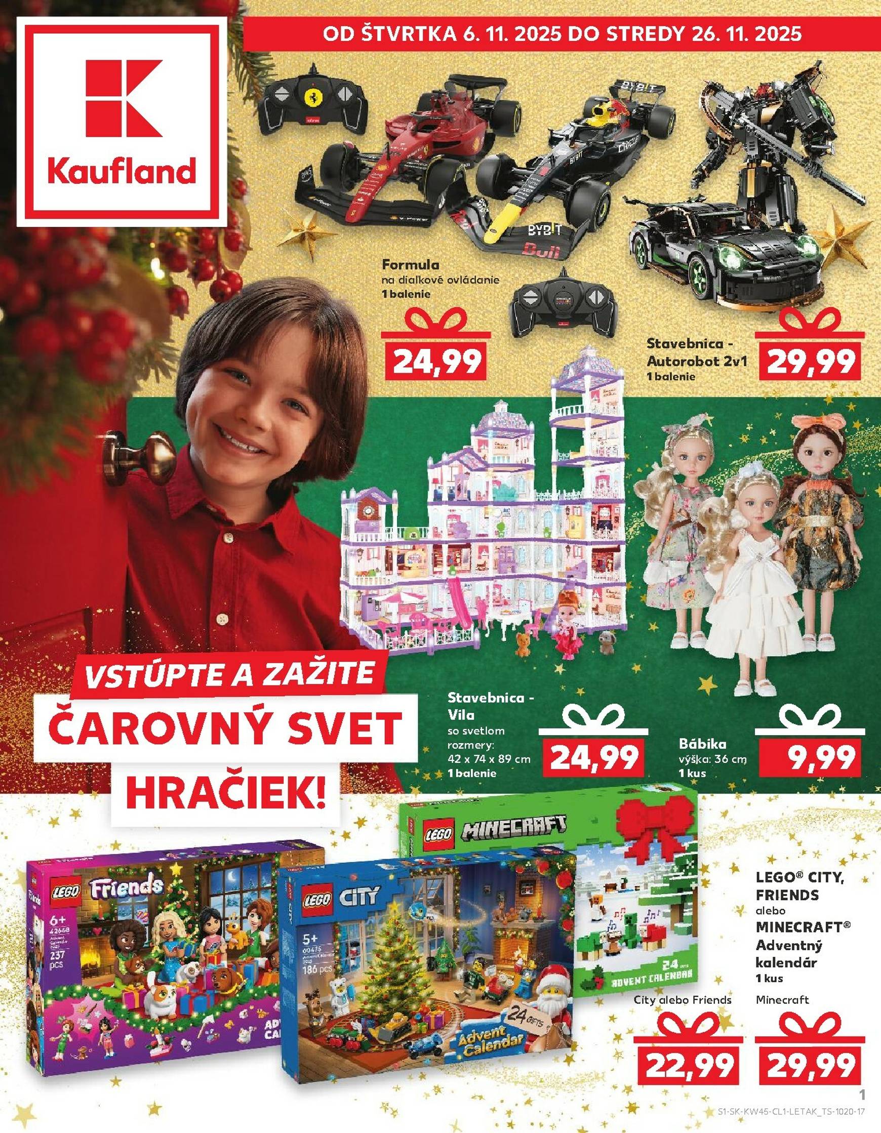 Page 1 of Aktuálny kaufland leták platný od štvrtka 06.11 do 26.11