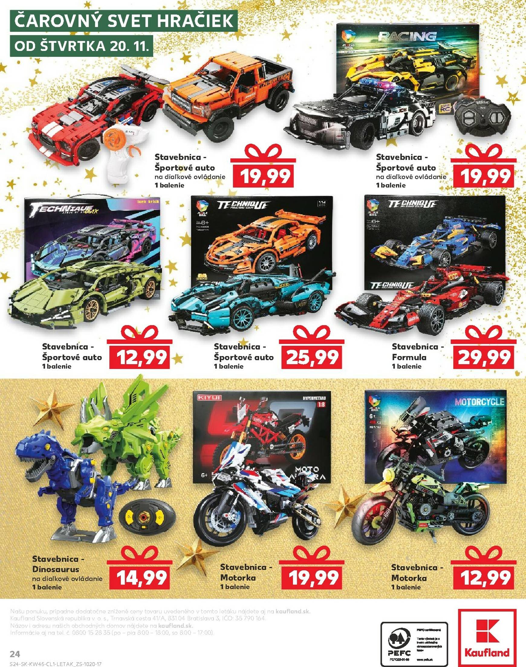 Page 24 of Aktuálny kaufland leták platný od štvrtka 06.11 do 26.11