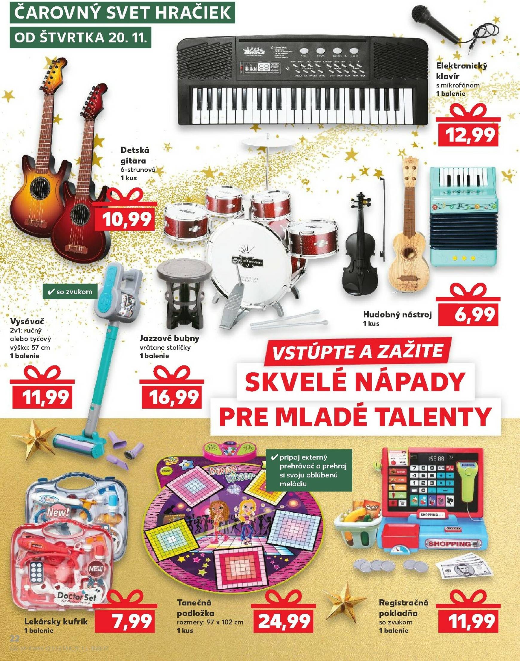 Page 22 of Aktuálny kaufland leták platný od štvrtka 06.11 do 26.11