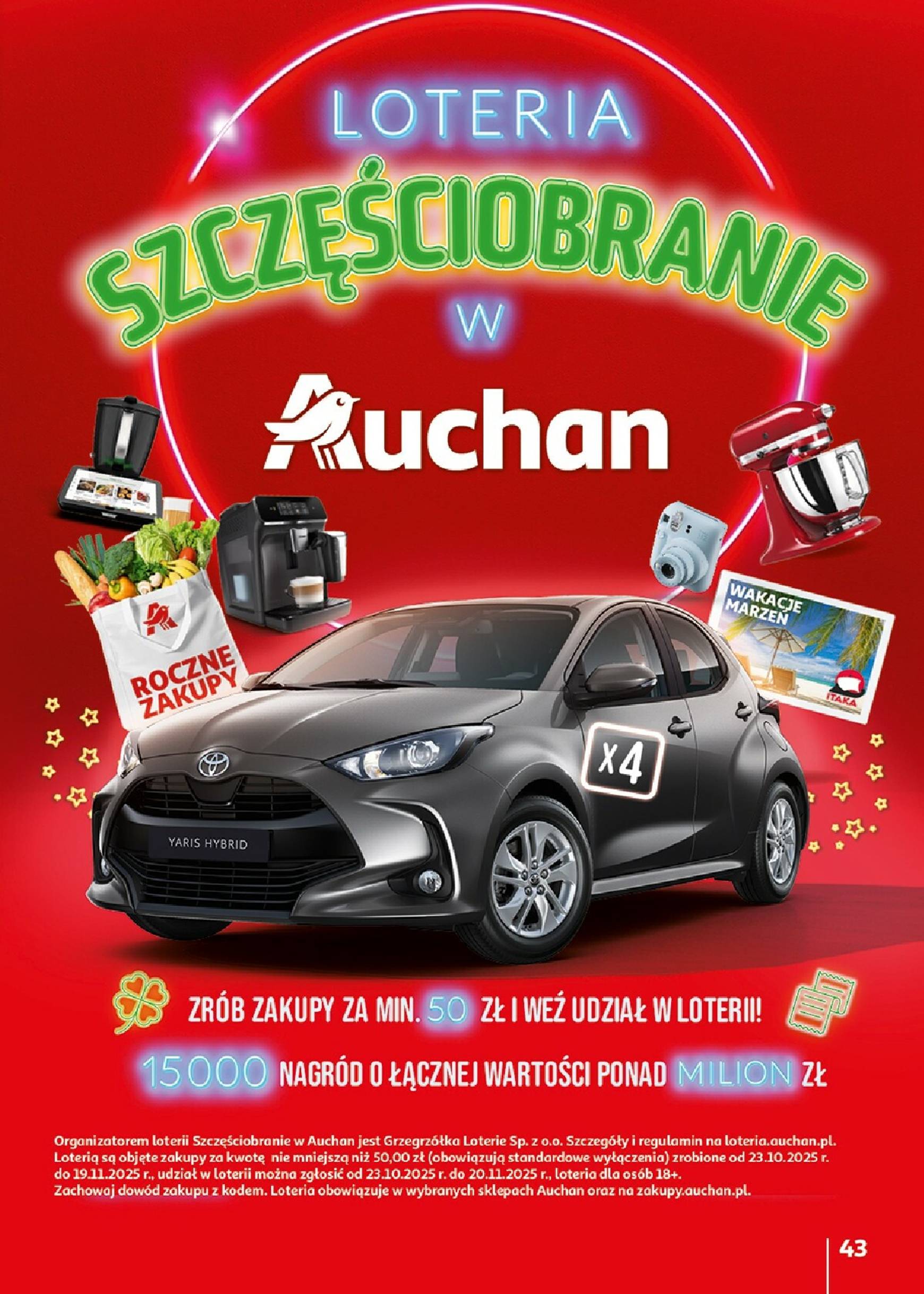 Page 43 of Aktuálny auchan-polsko leták platný od štvrtka 06.11 do 12.11