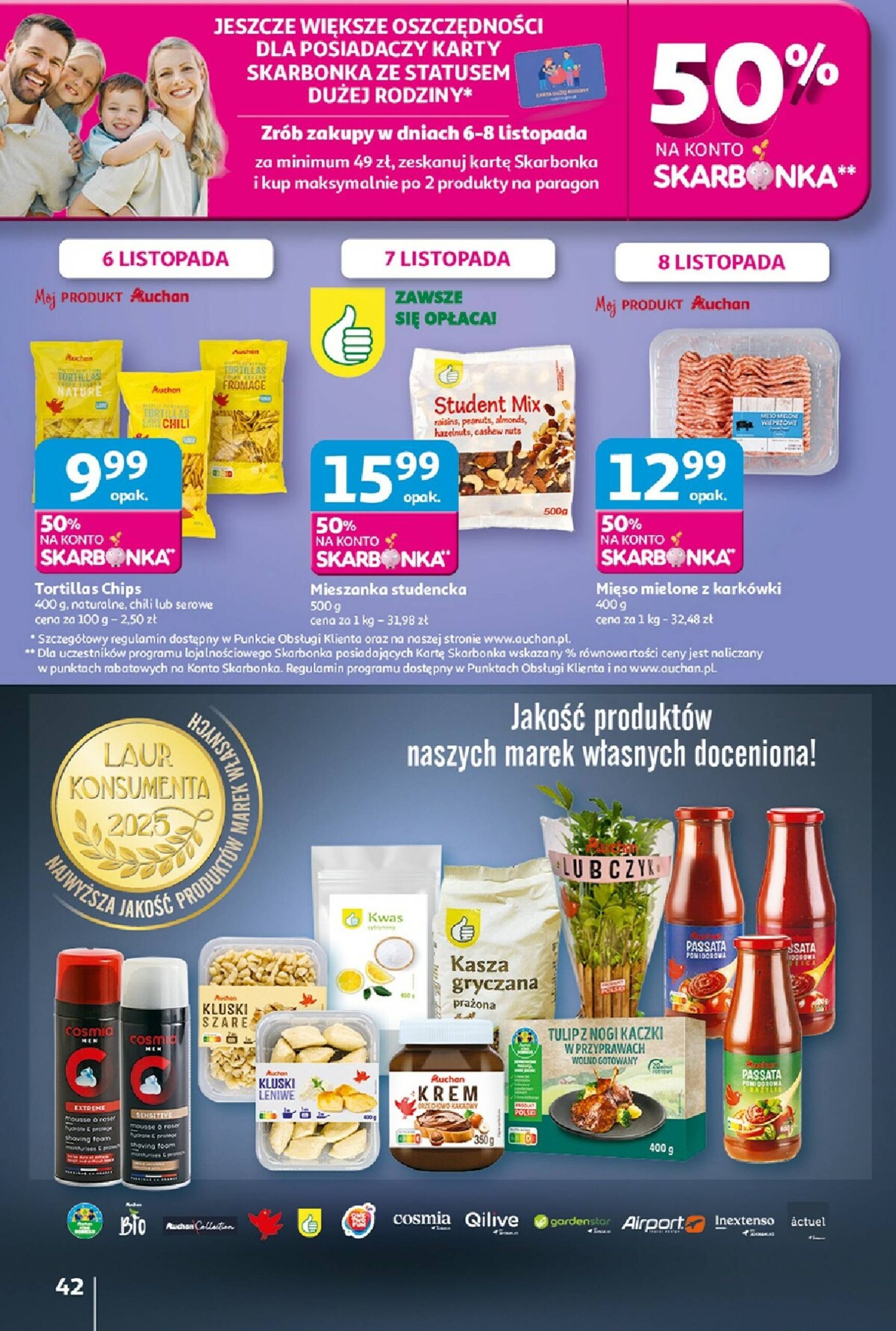 Page 42 of Aktuálny auchan-polsko leták platný od štvrtka 06.11 do 12.11