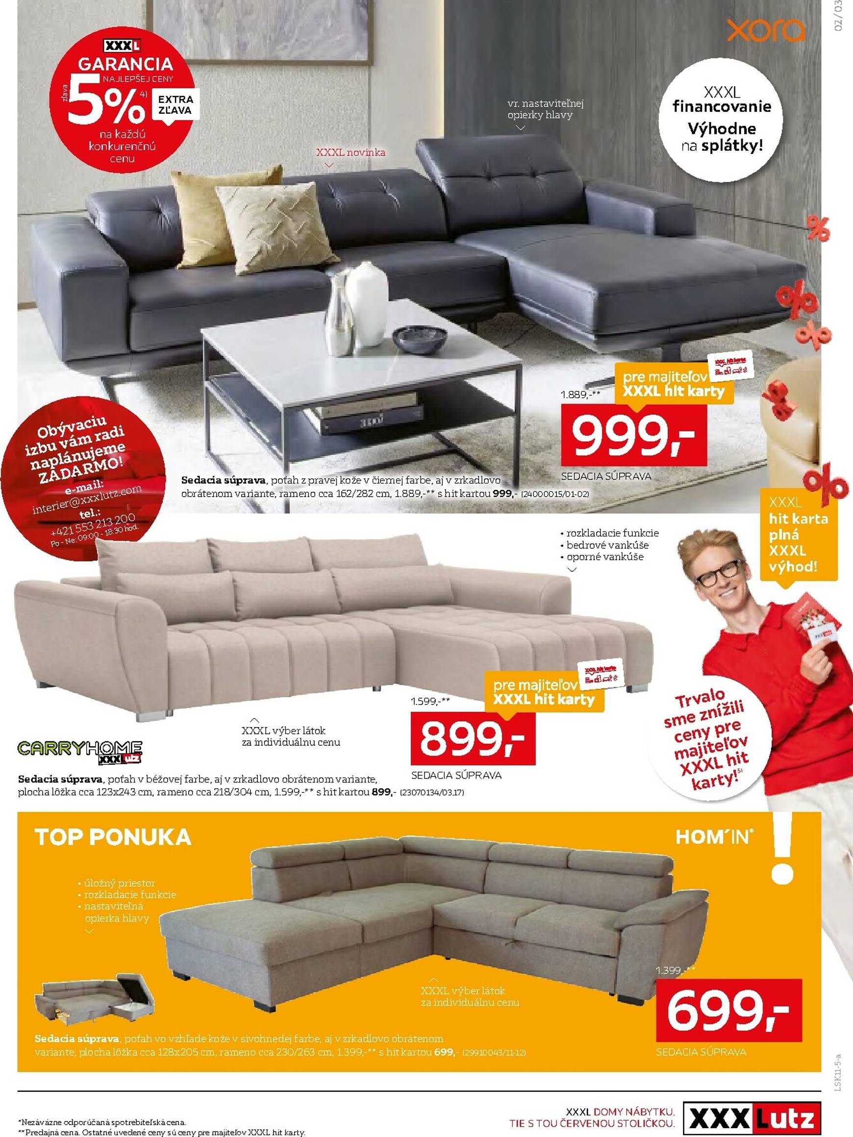 Page 3 of Aktuálny xxxlutz leták platný od pondelka 03.11 do 15.11