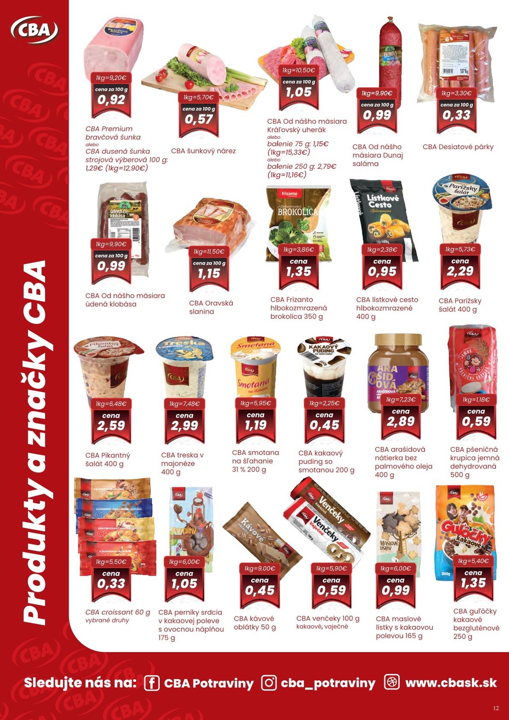 Page 12 of Aktuálny sintra leták platný od štvrtka 06.11 do 19.11
