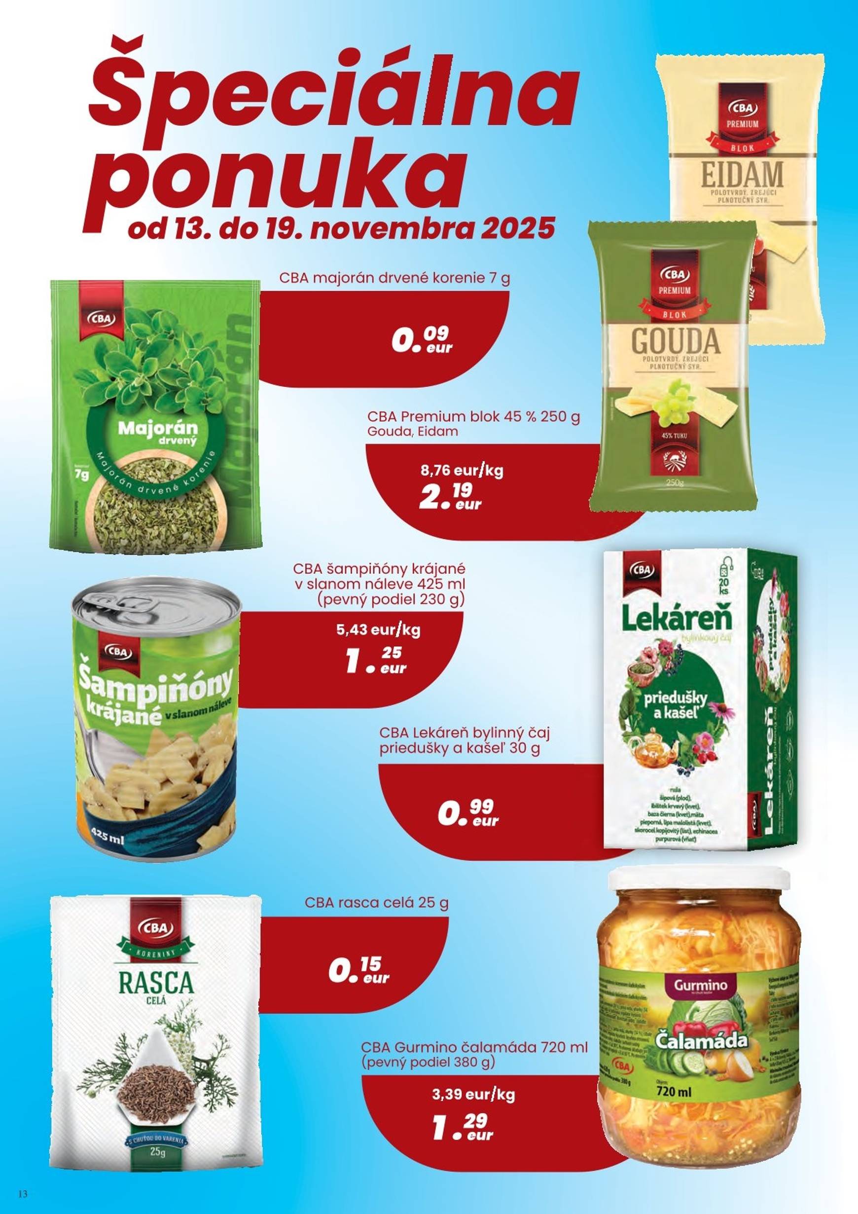 Page 13 of Aktuálny sintra leták platný od štvrtka 06.11 do 19.11