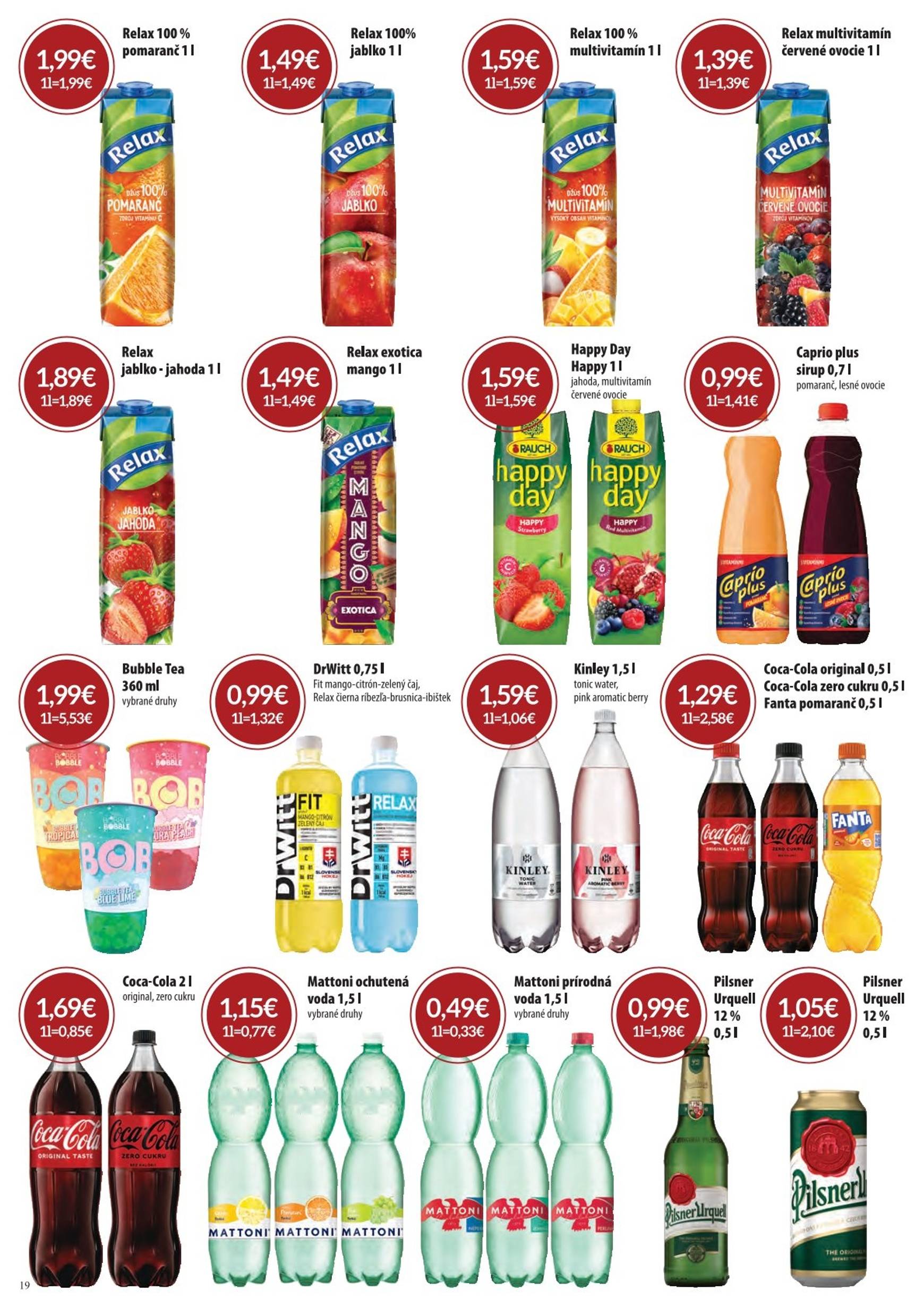 Page 19 of Aktuálny sintra leták platný od štvrtka 06.11 do 19.11