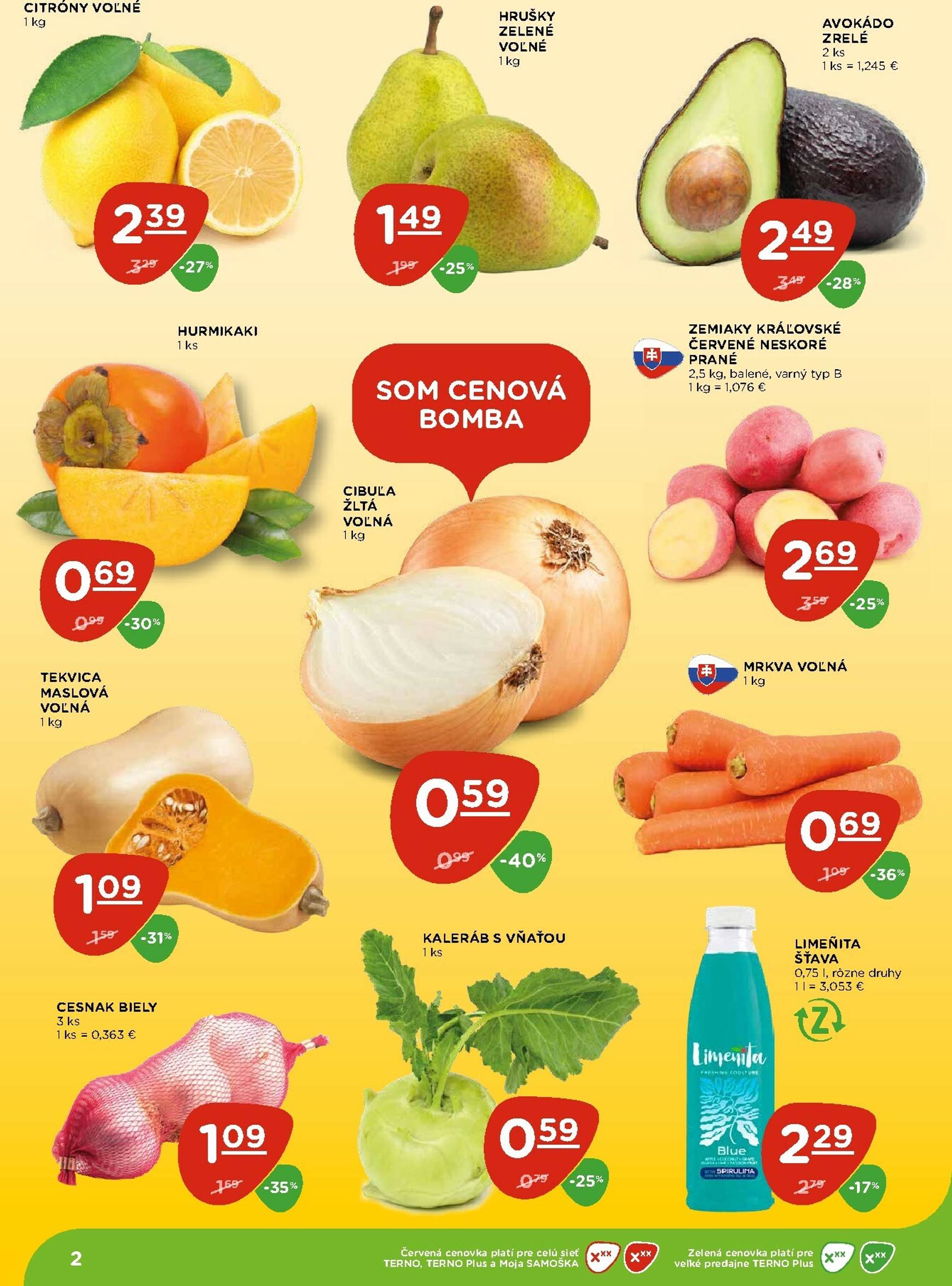Page 2 of Aktuálny terno leták platný od štvrtka 06.11 do 12.11