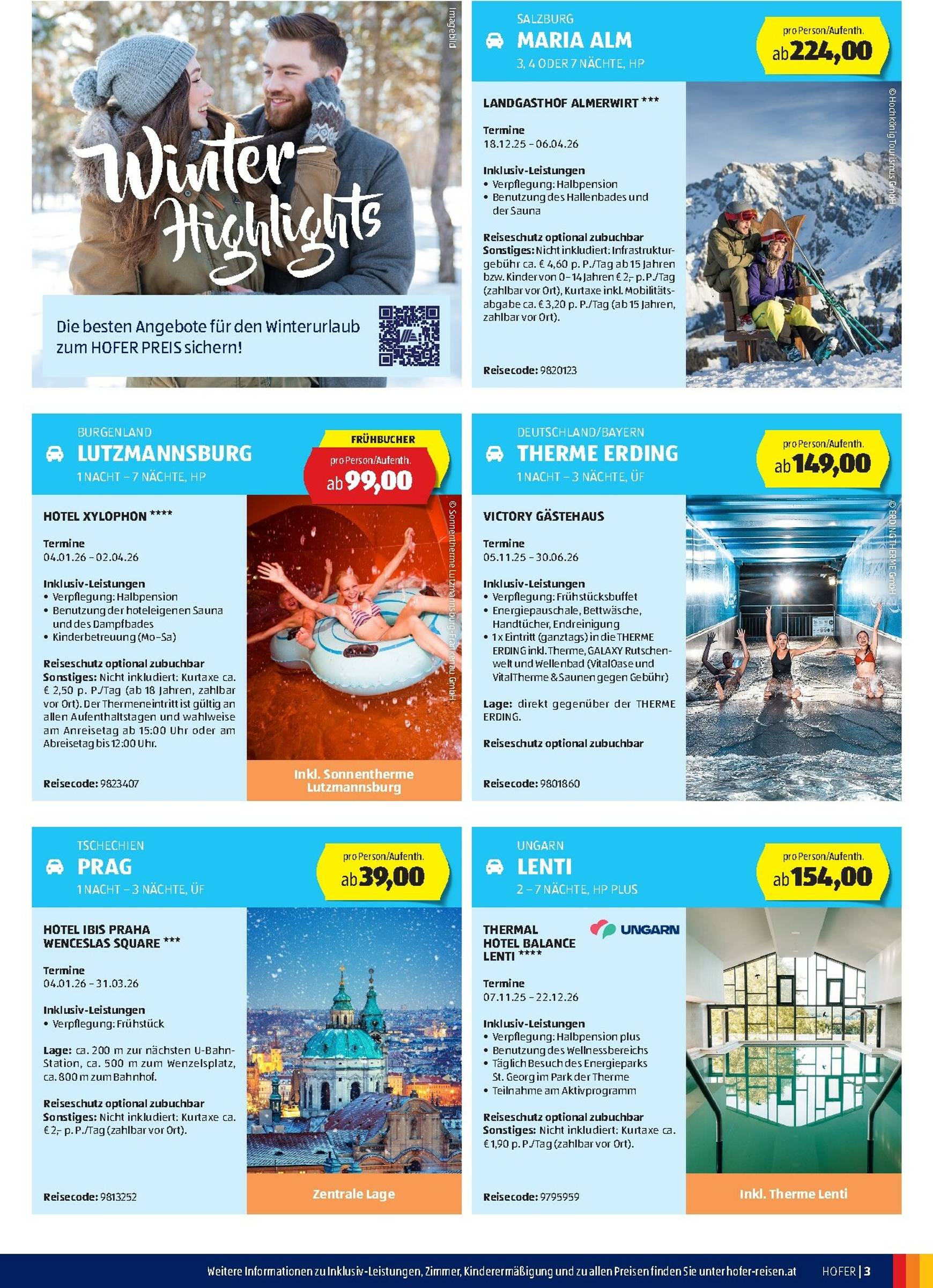 Page 3 of Aktuálny hofer-rakusko leták platný od stredy 29.10 do 02.12