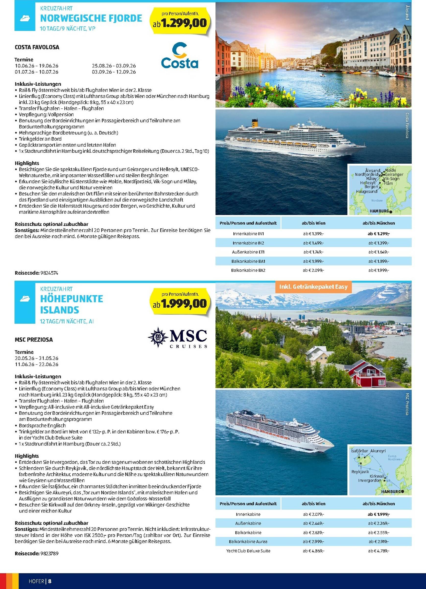 Page 8 of Aktuálny hofer-rakusko leták platný od stredy 29.10 do 02.12