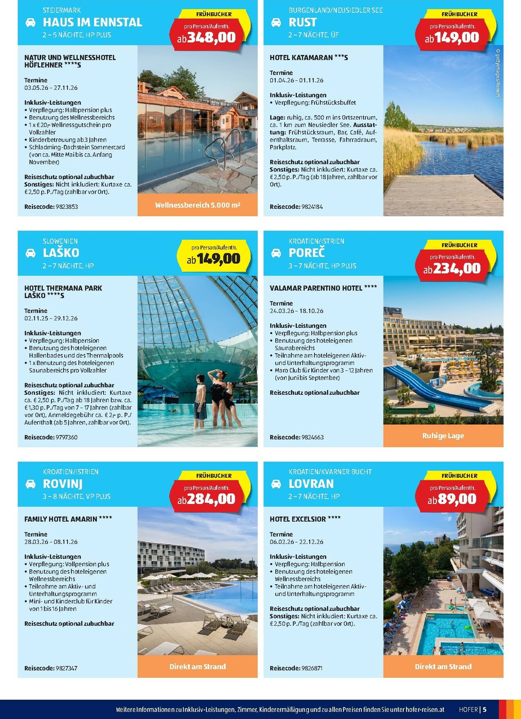 Page 5 of Aktuálny hofer-rakusko leták platný od stredy 29.10 do 02.12