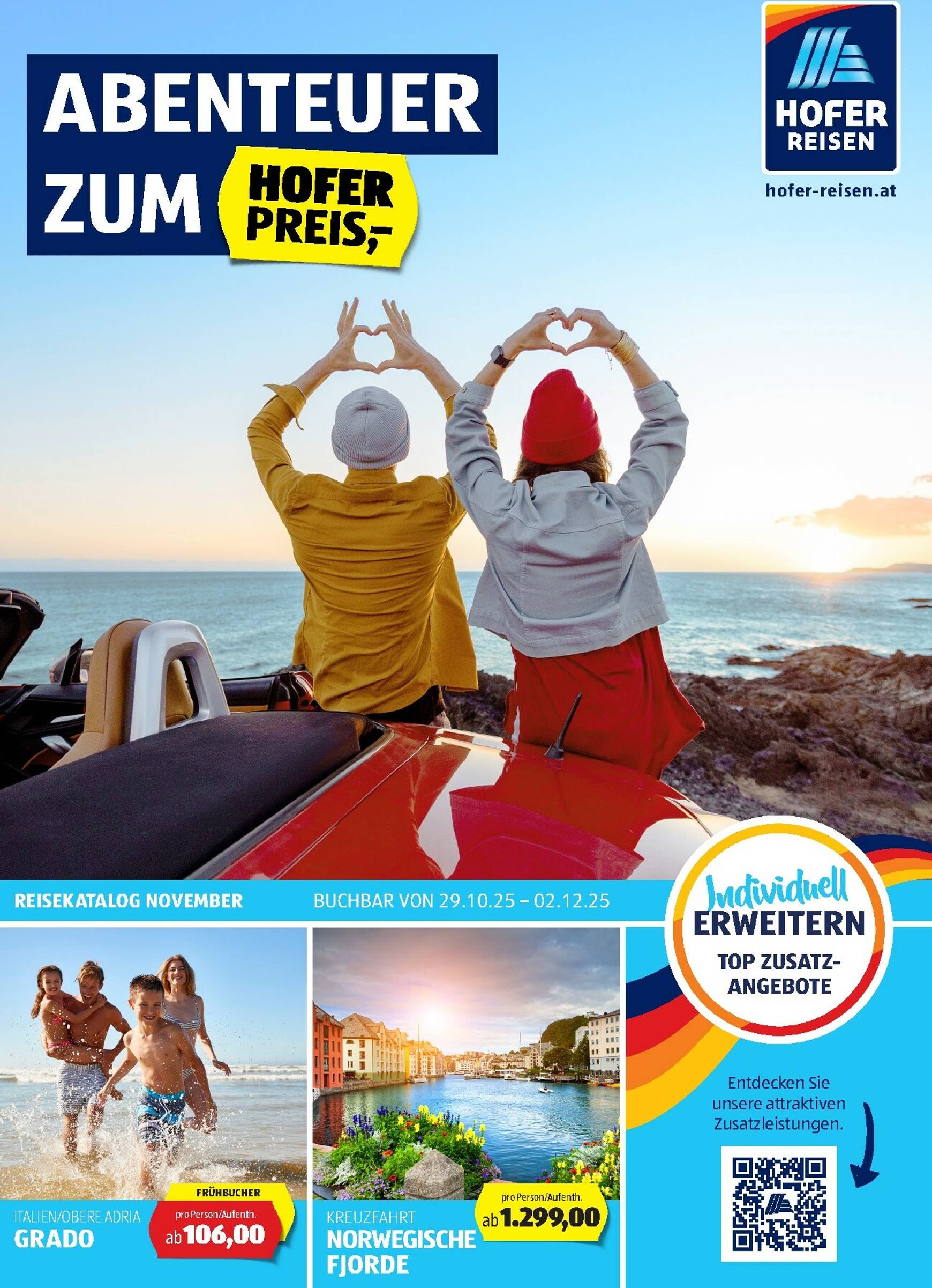 Page 1 of Aktuálny hofer-rakusko leták platný od stredy 29.10 do 02.12