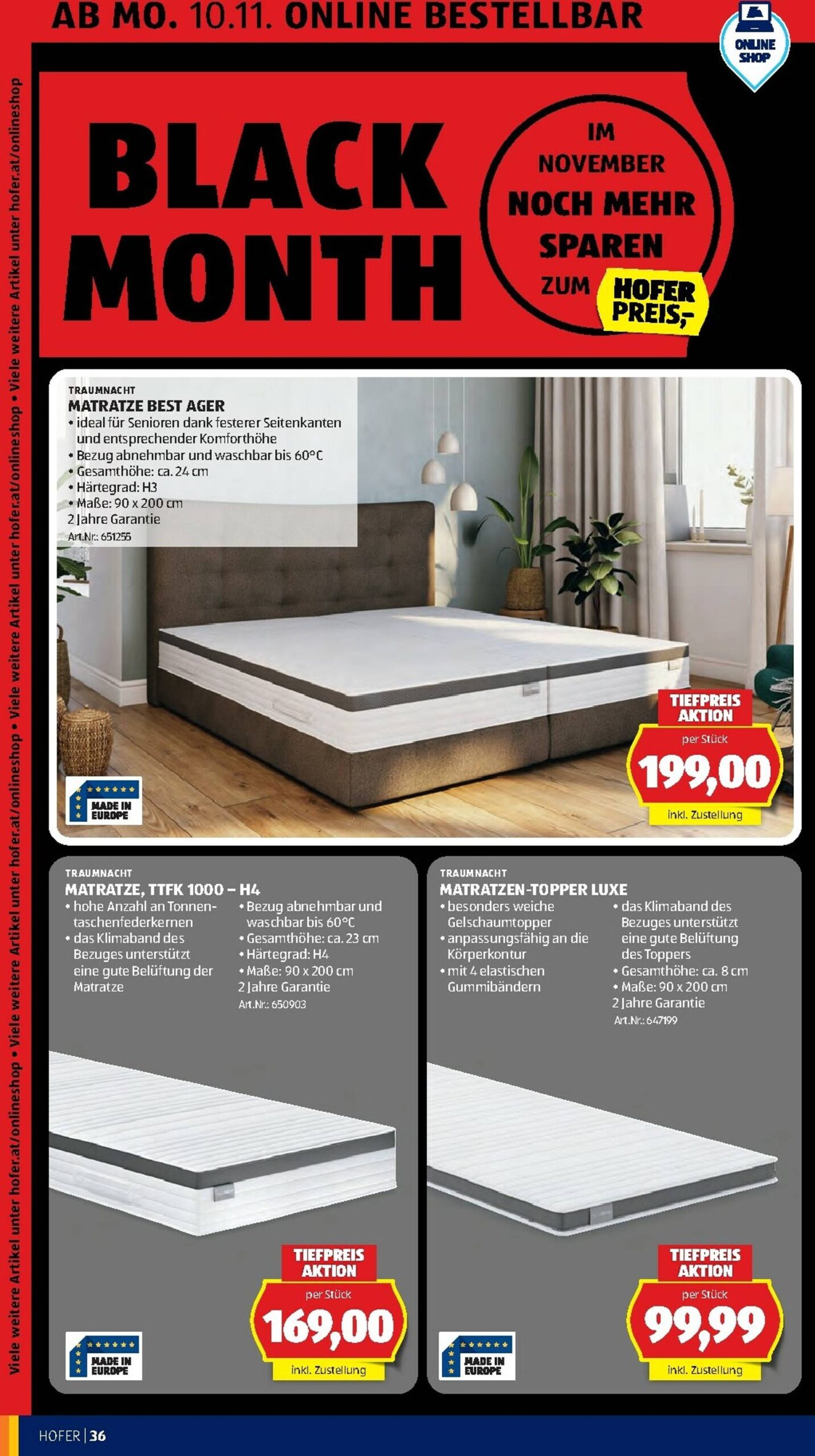 Page 42 of Aktuálny hofer-rakusko leták platný od piatka 07.11 do 13.11