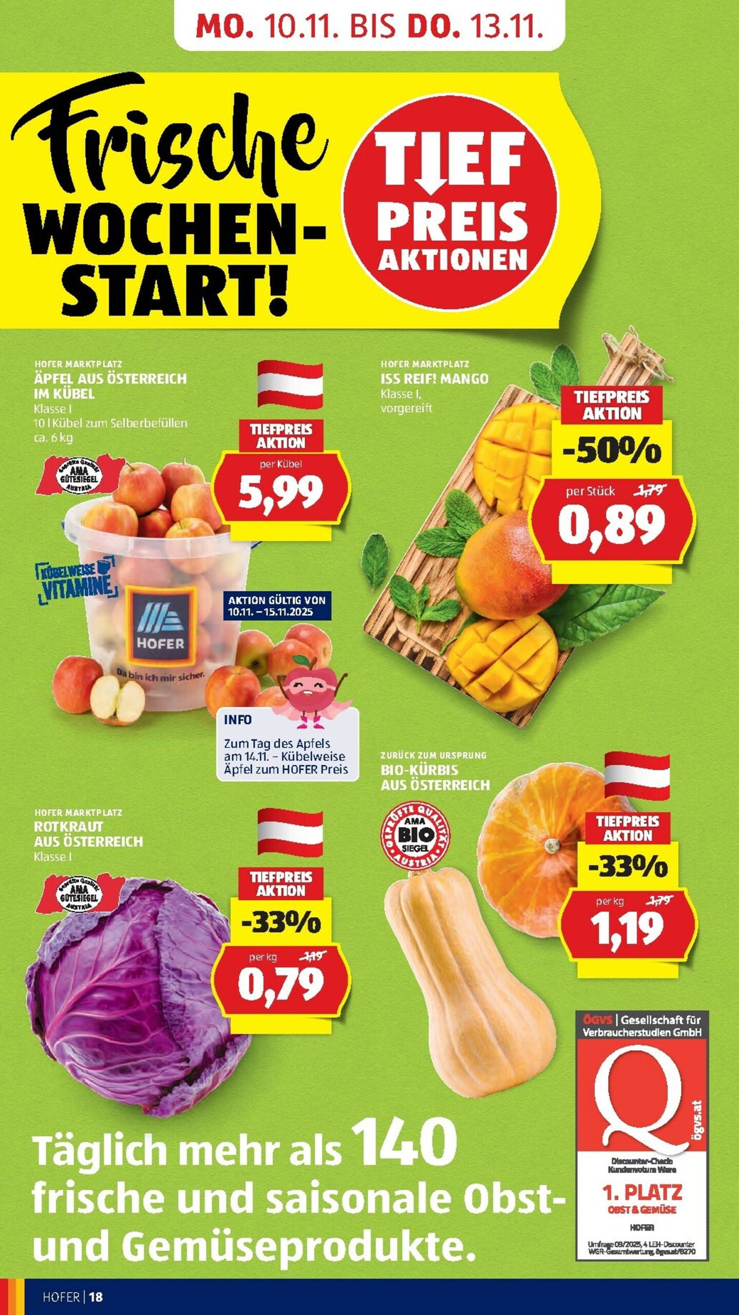 Page 20 of Aktuálny hofer-rakusko leták platný od piatka 07.11 do 13.11