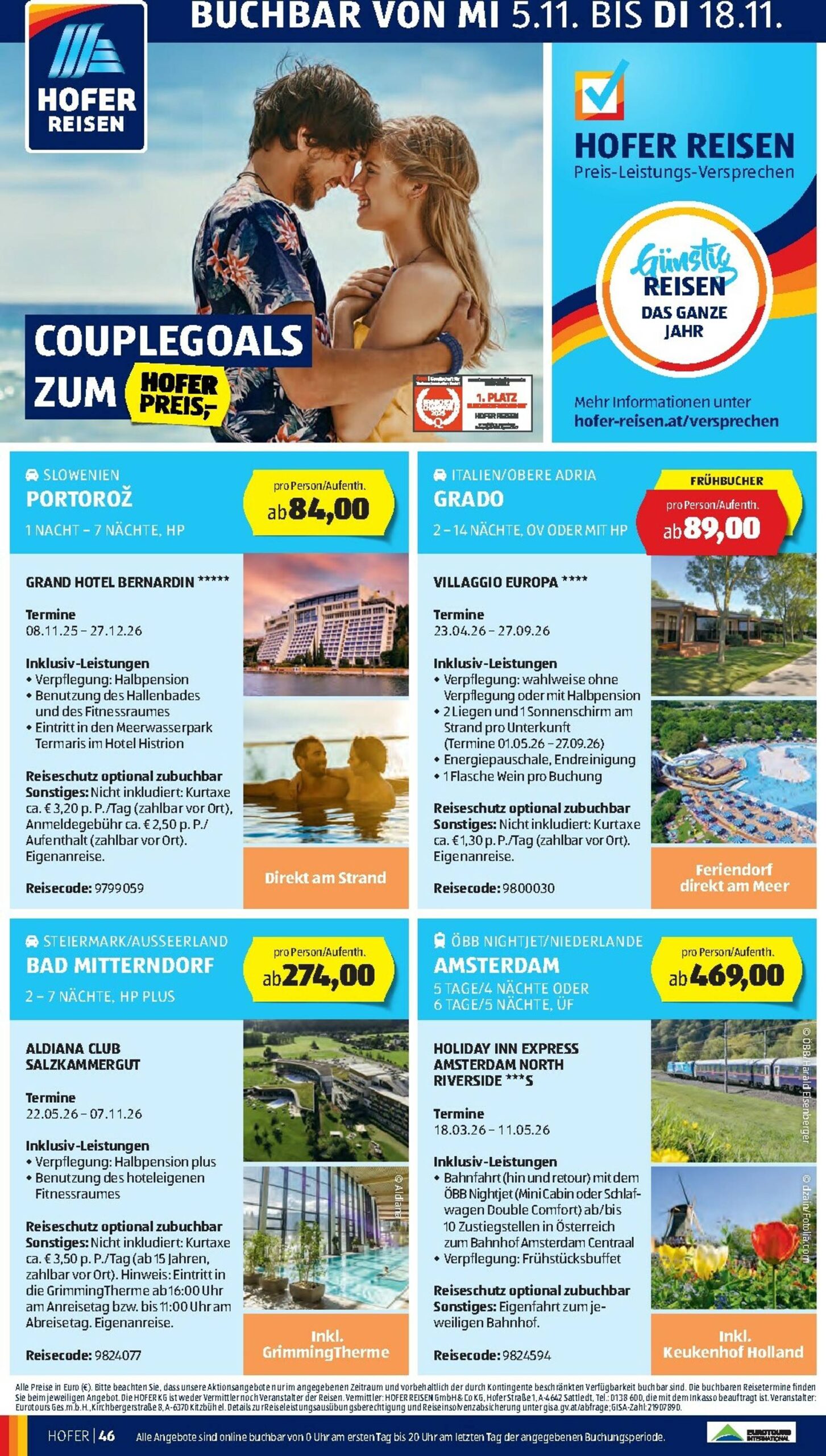 Page 52 of Aktuálny hofer-rakusko leták platný od piatka 07.11 do 13.11