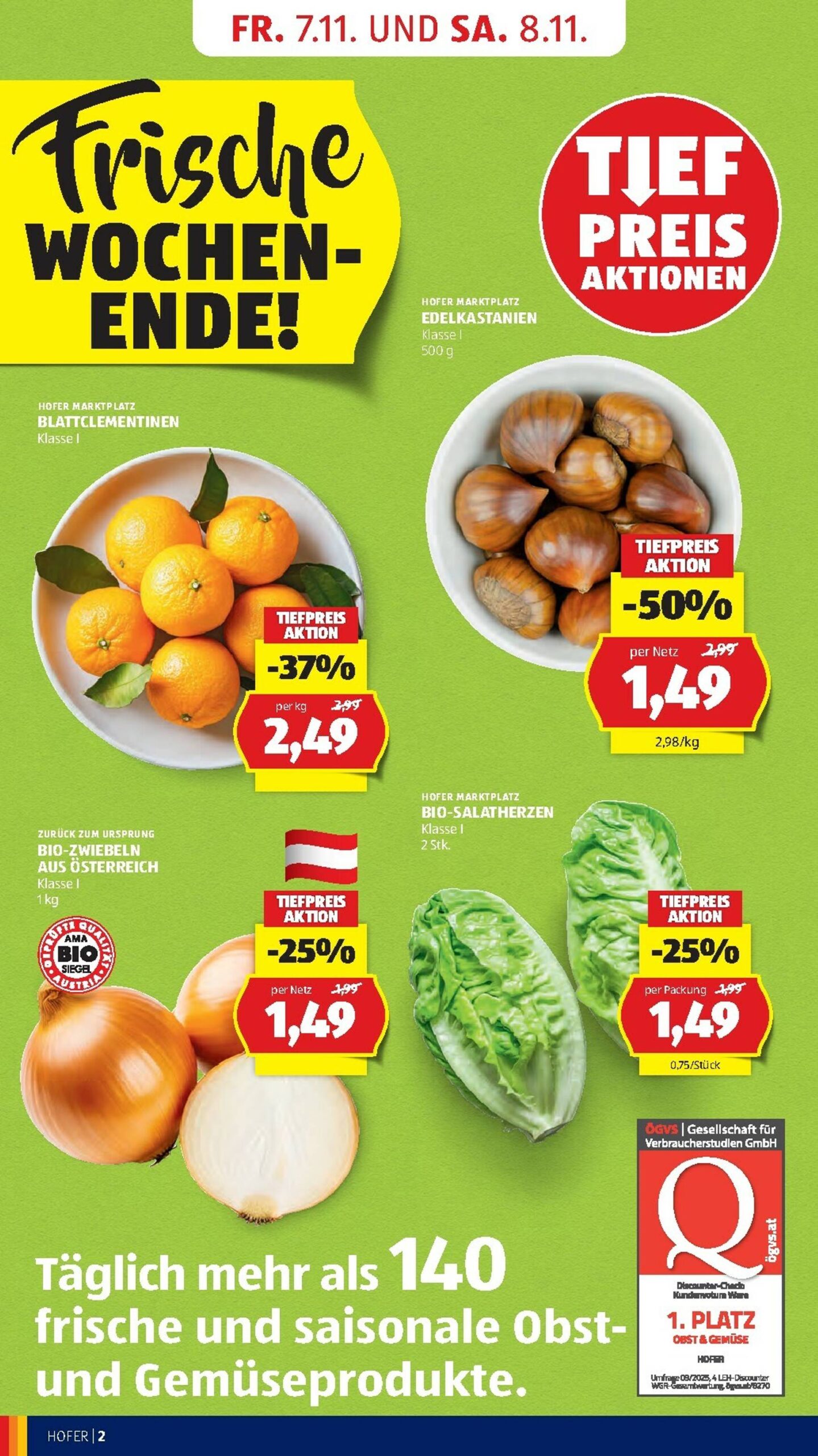 Page 4 of Aktuálny hofer-rakusko leták platný od piatka 07.11 do 13.11