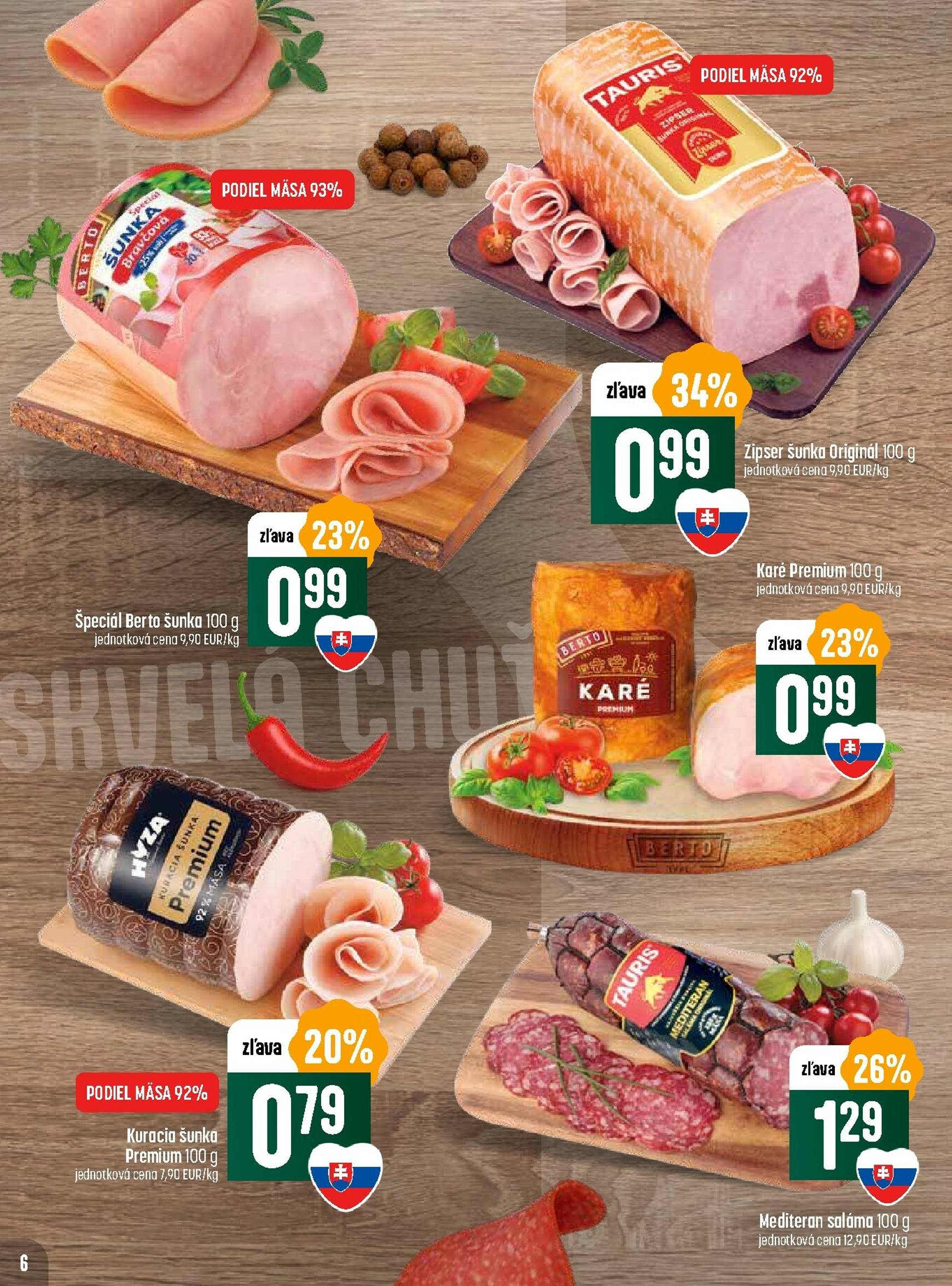Page 6 of Aktuálny coop-jednota leták platný od štvrtka 06.11 do 12.11