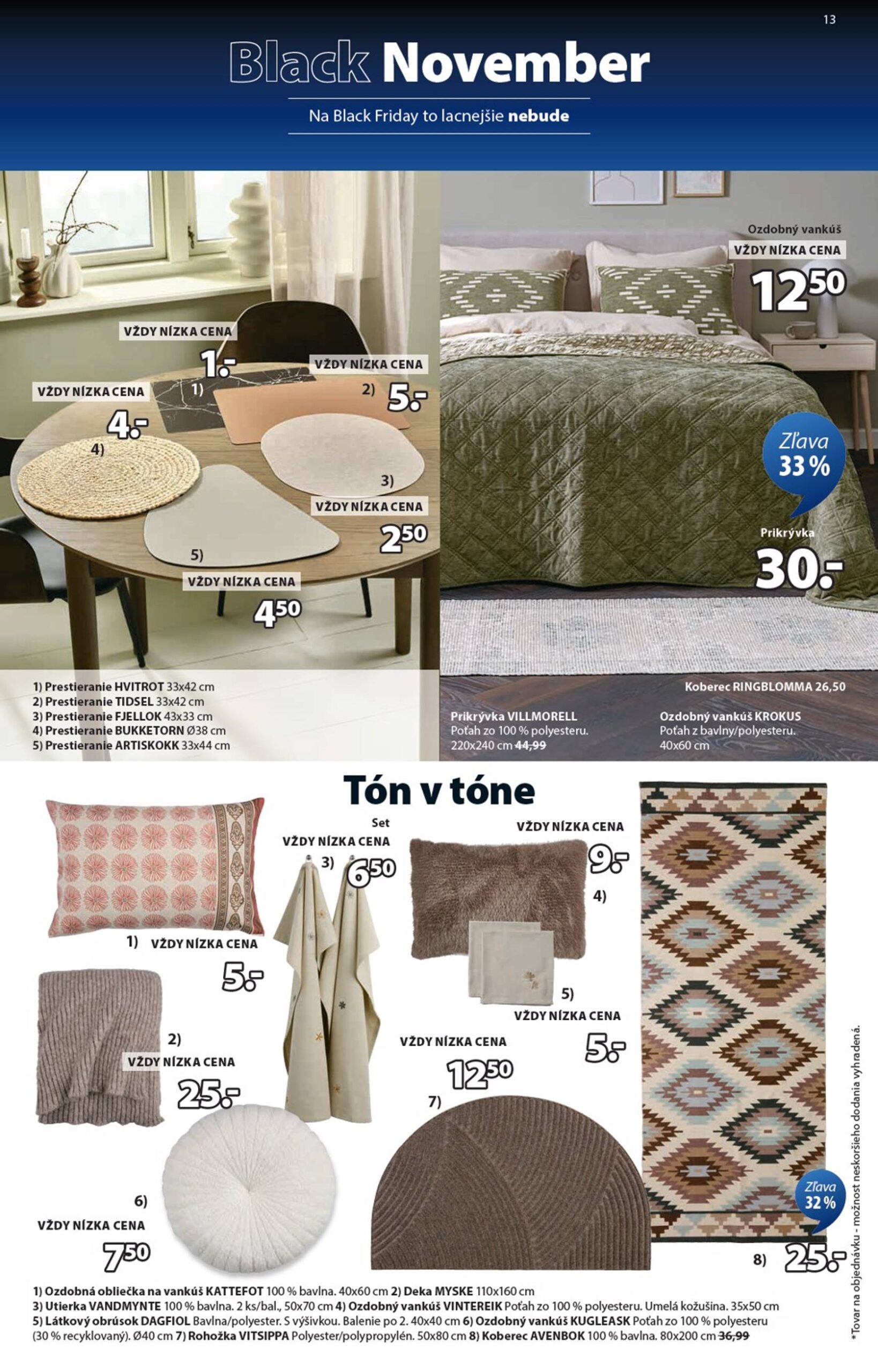 Page 13 of Aktuálny jysk leták platný od pondelka 03.11 do 23.11