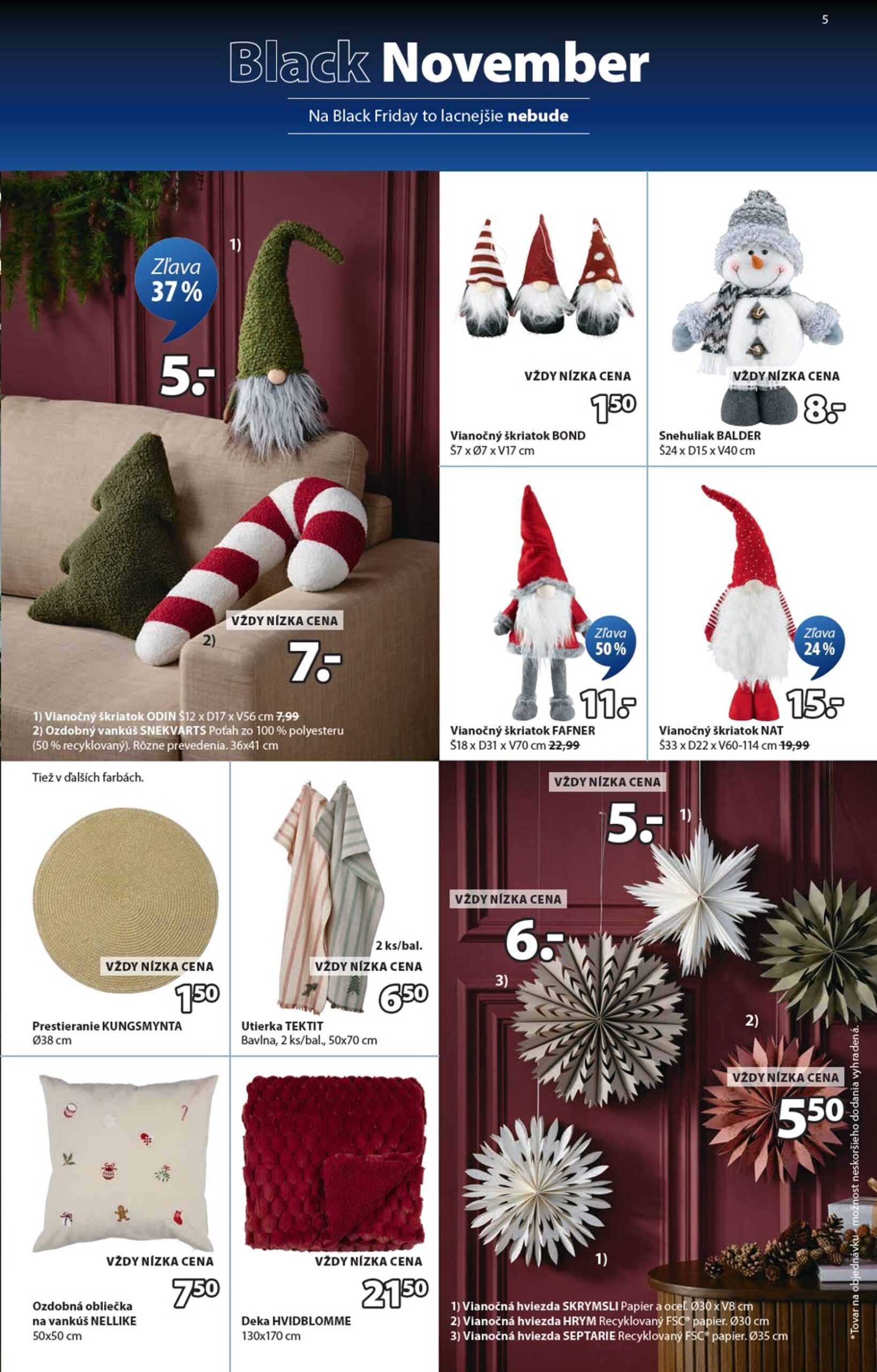 Page 5 of Aktuálny jysk leták platný od pondelka 03.11 do 23.11