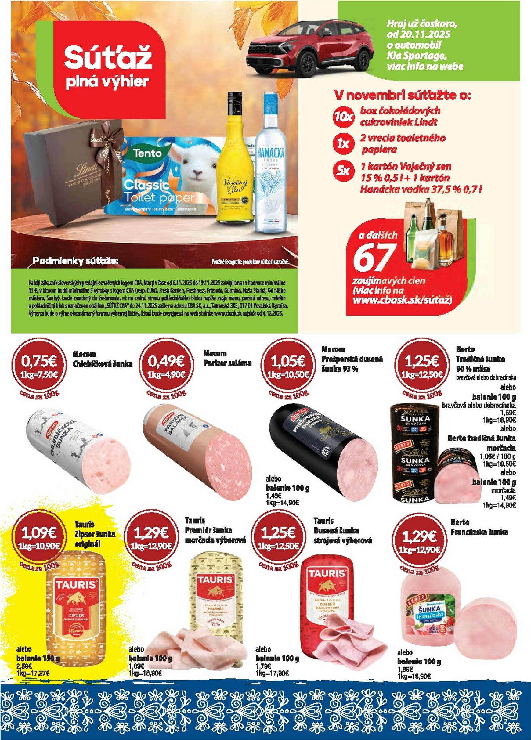 Page 2 of Aktuálny cba leták platný od štvrtka 06.11 do 19.11