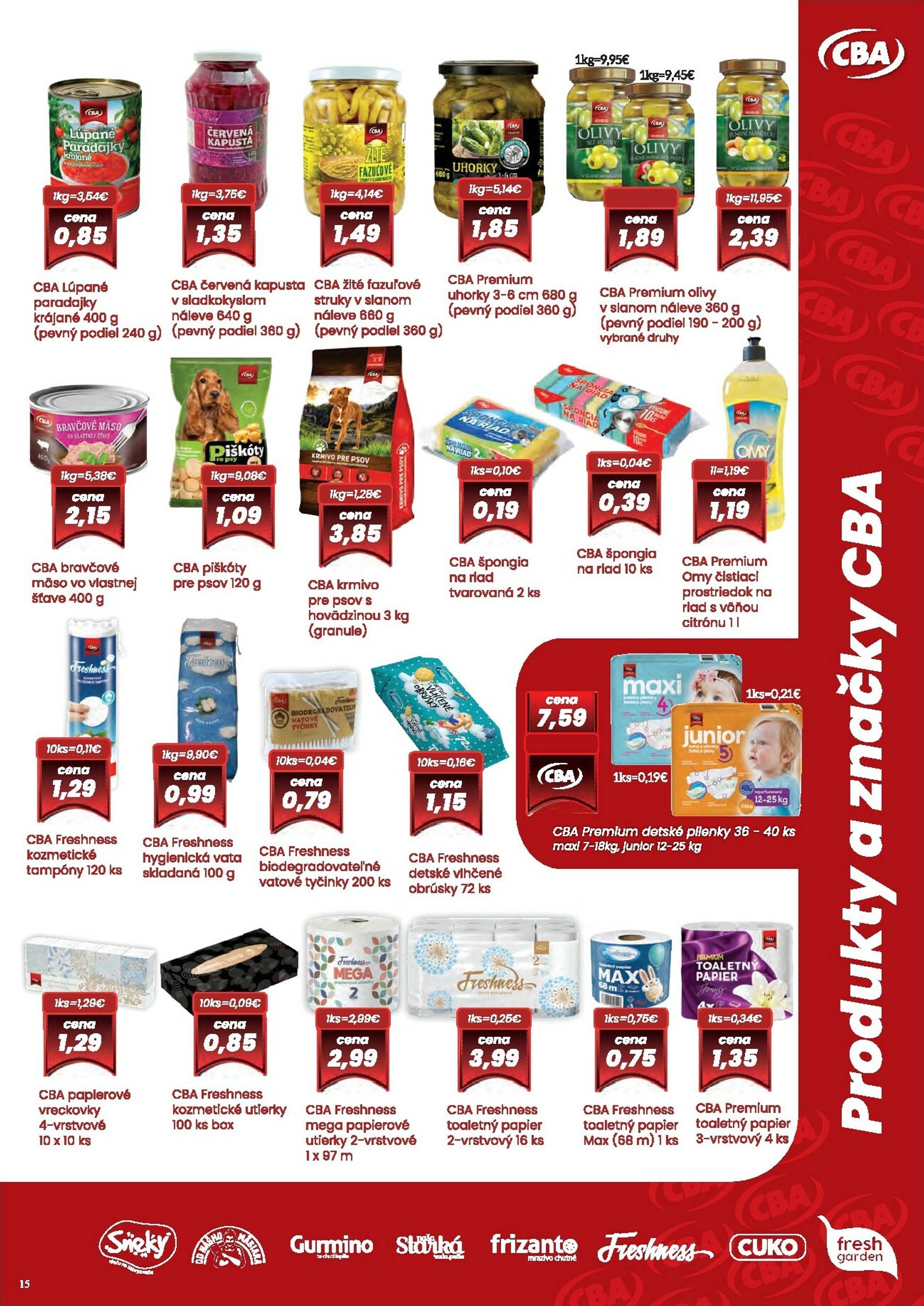 Page 15 of Aktuálny cba leták platný od štvrtka 06.11 do 19.11